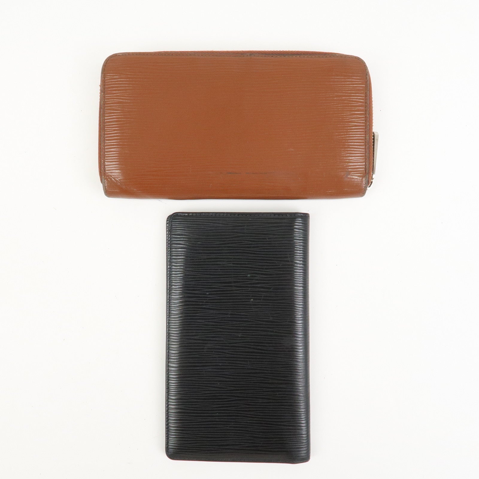 Louis Vuitton Epi Set of 2 Long Wallet Cacao Noir M60308/M60937