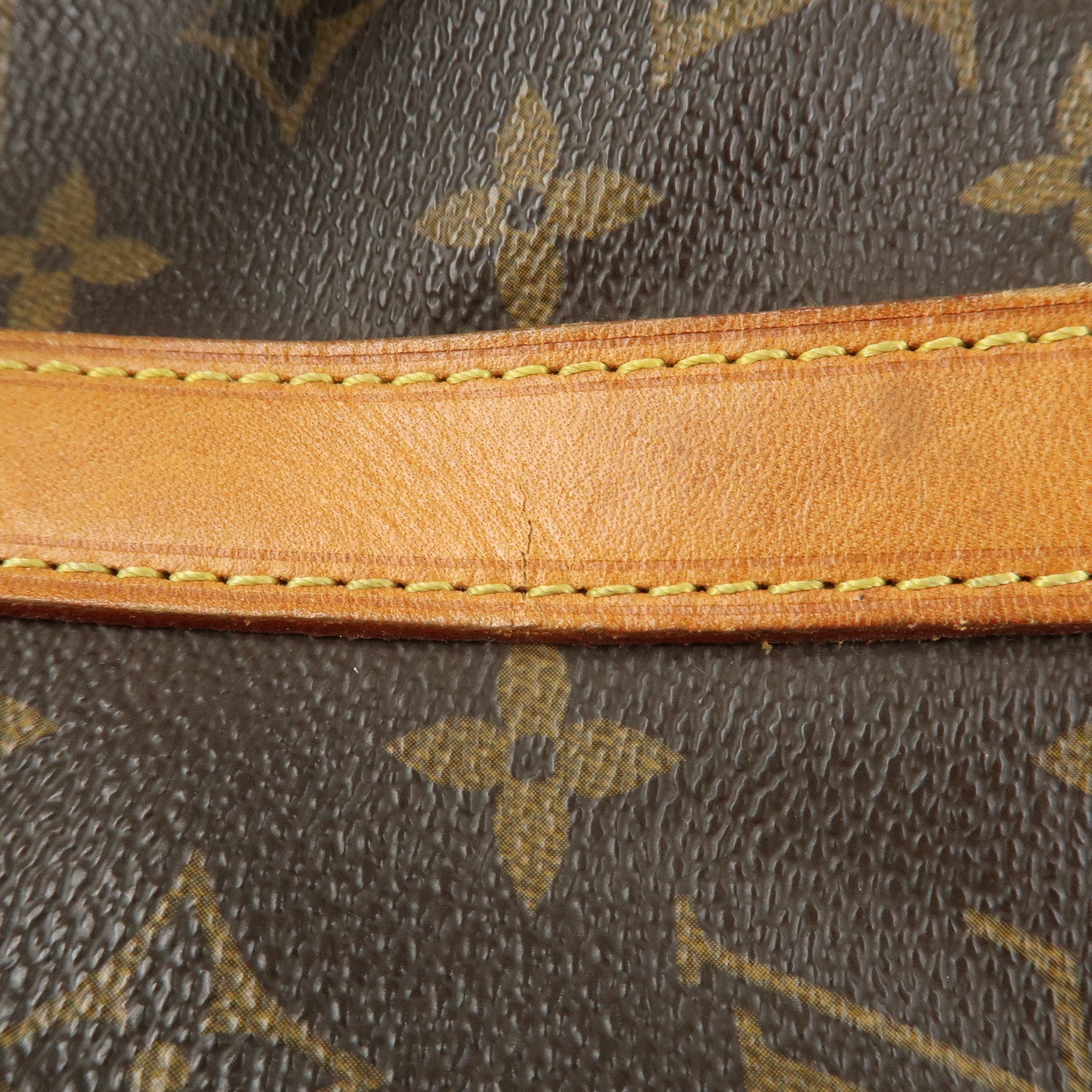Louis Vuitton Monogram Petit Noe Shoulder Bag Brown M42226