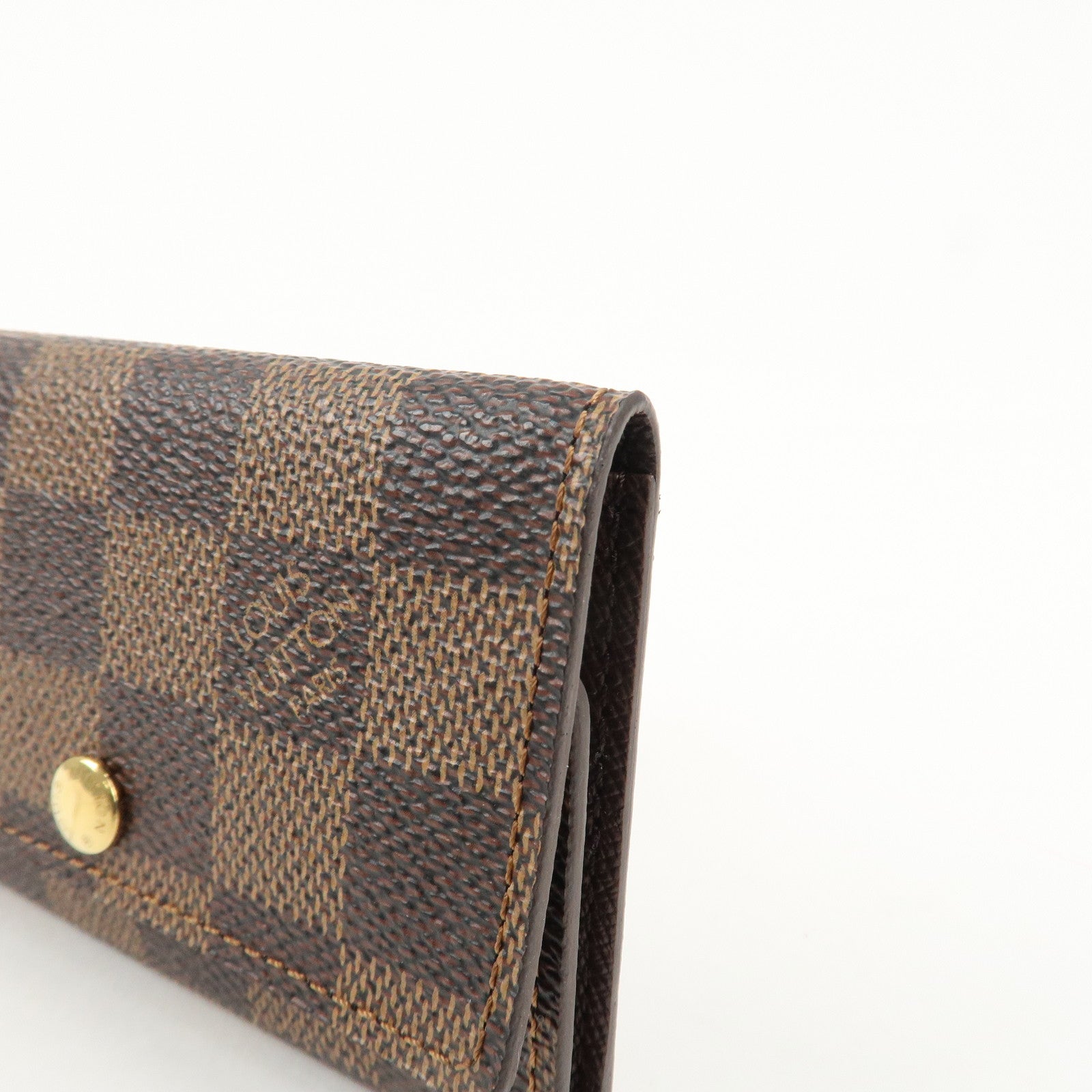 Louis Vuitton Damier Ebene Multicles 6 Key Case Brown N62630 Used