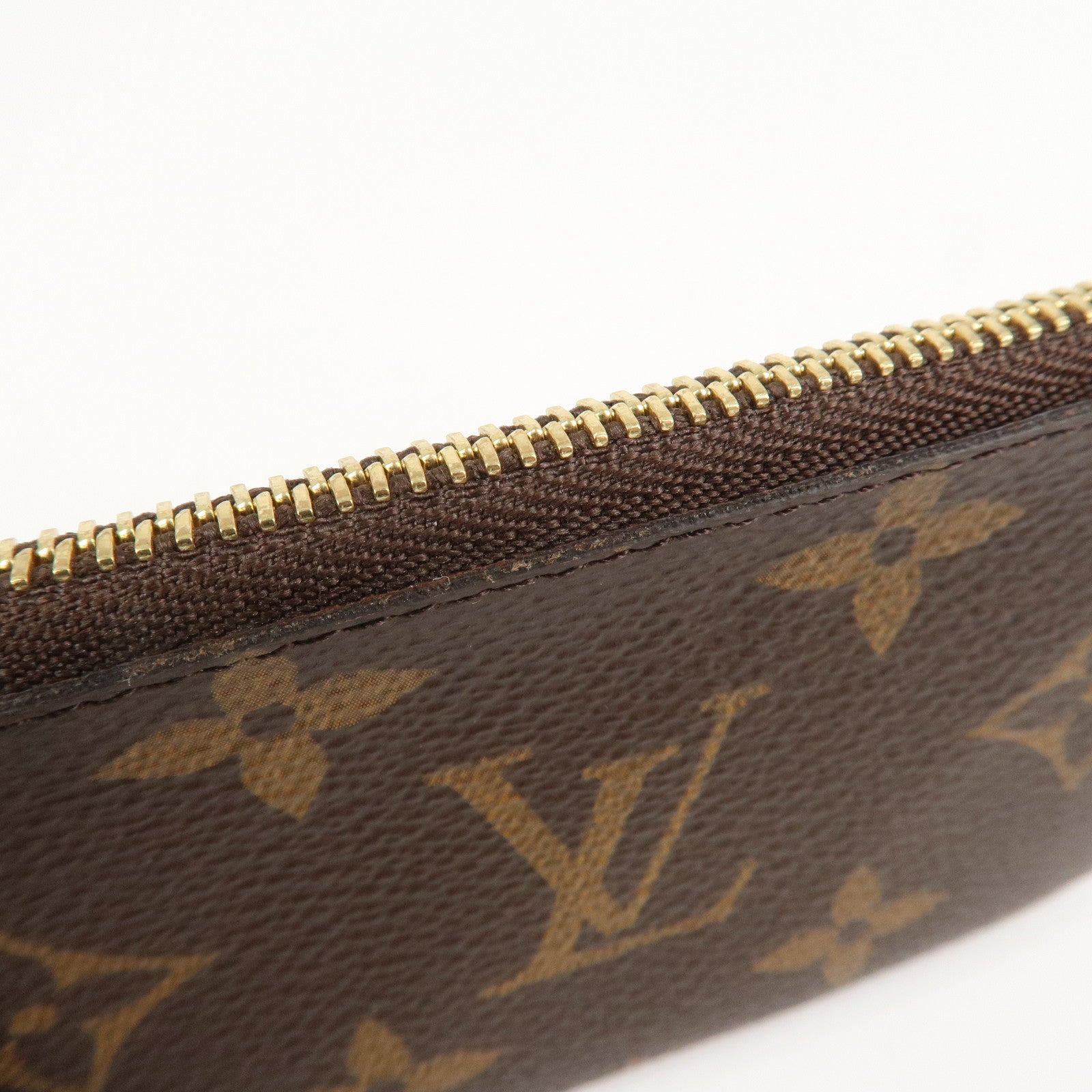 Louis Vuitton Monogram Pochette Cles Coin Case Key Case M62650