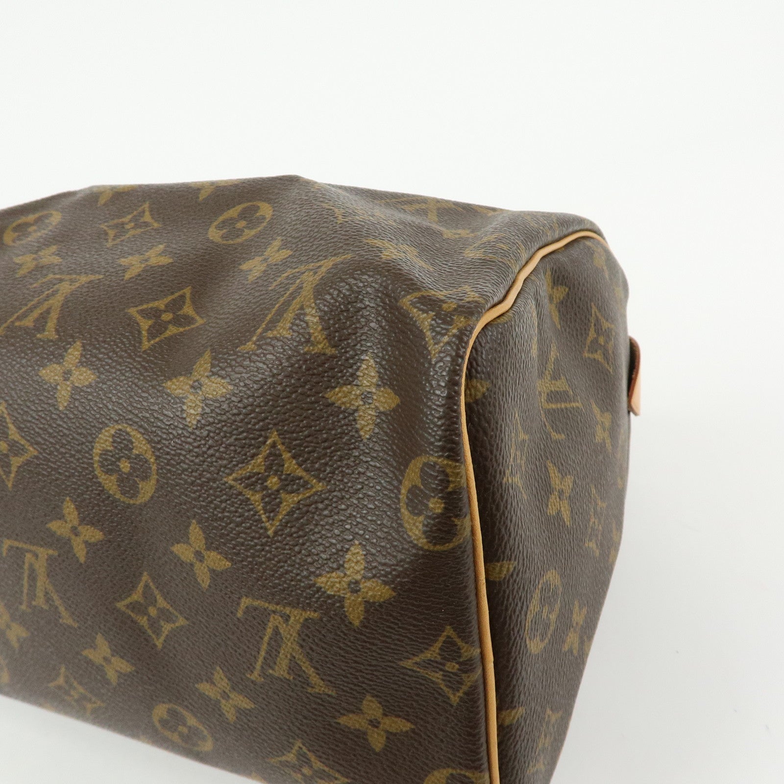 Louis Vuitton Monogram Speedy 25 Boston Bag Hand Bag Brown M41528