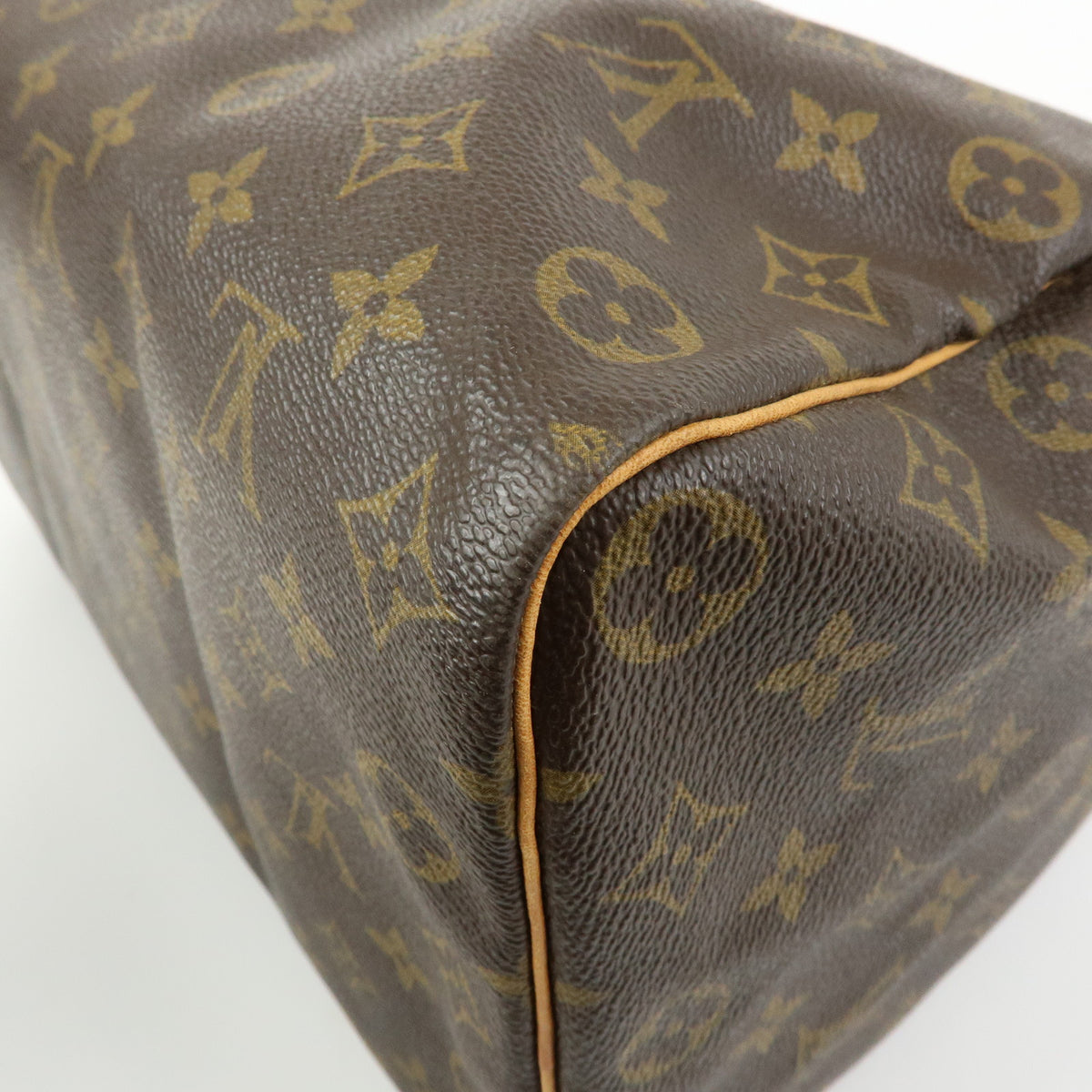 Louis Vuitton Monogram Speedy 35 Boston Bag Hand Bag Brown M41524