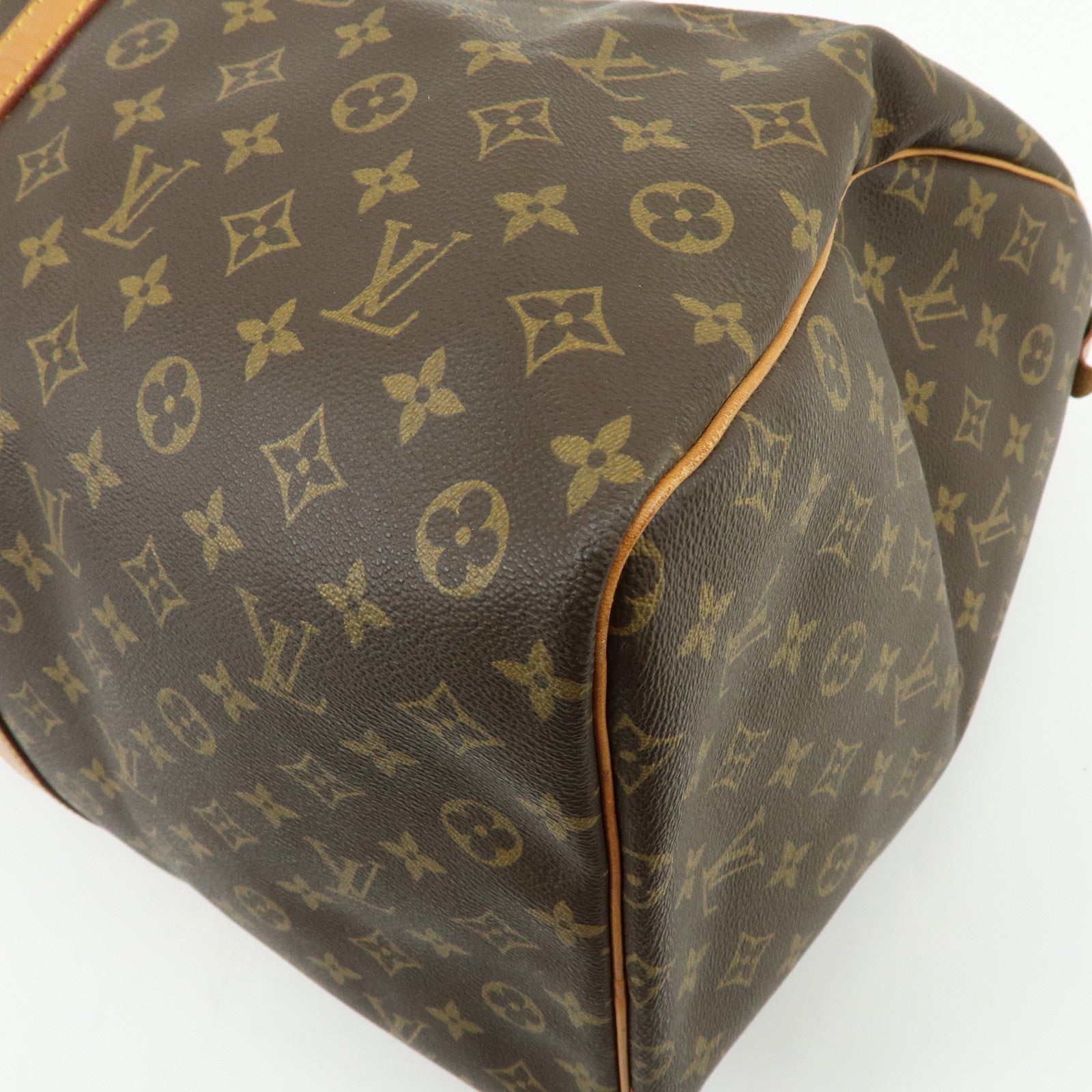 Louis Vuitton Monogram Keep All 60 Boston Bag Brown M41422