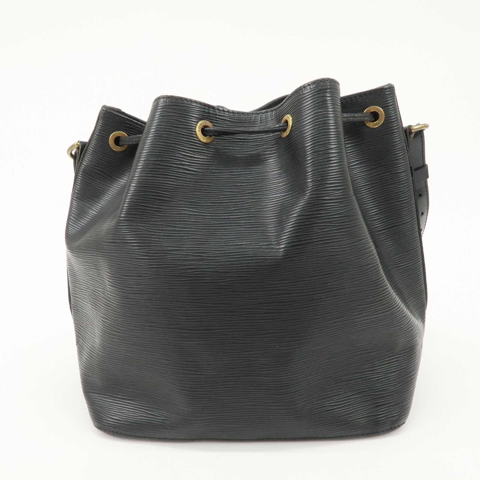 Louis Vuitton Epi Petit Noe Shoulder Bag Noir Black M59012