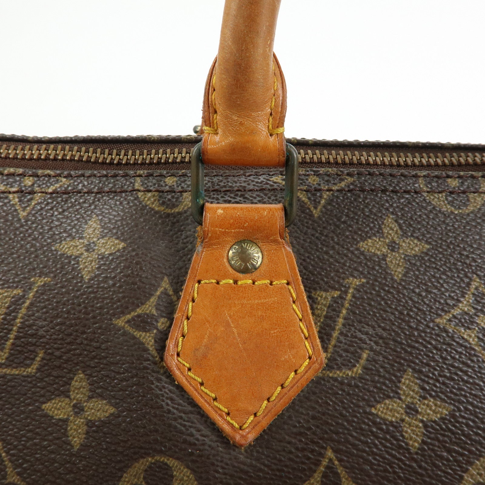 Louis Vuitton Monogram Speedy 35 Boston Bag Hand Bag M41524
