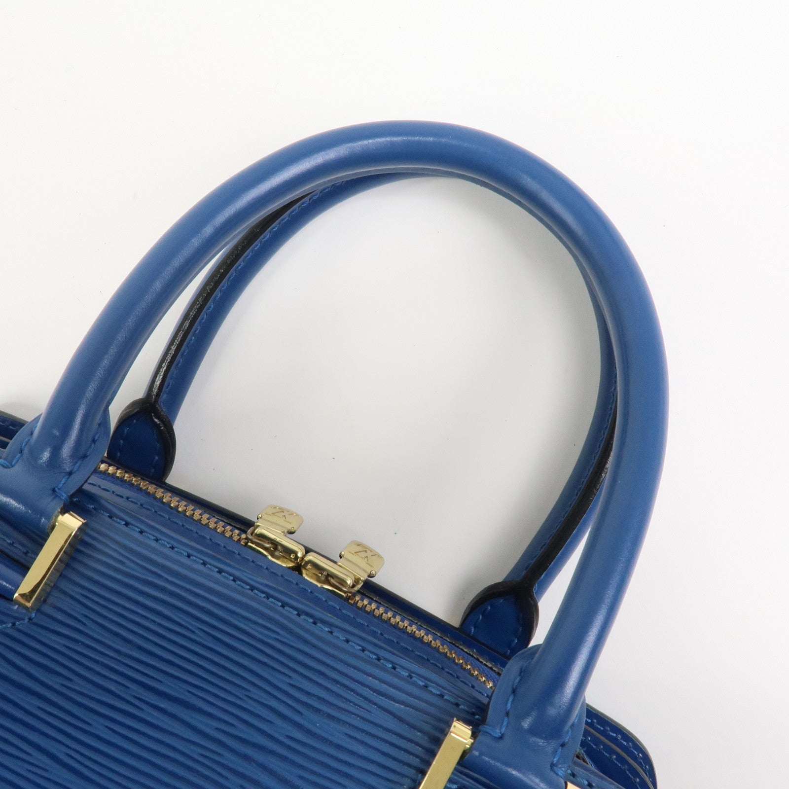 Louis Vuitton Epi Pont Neuf Hand Bag Toledo Blue M52055