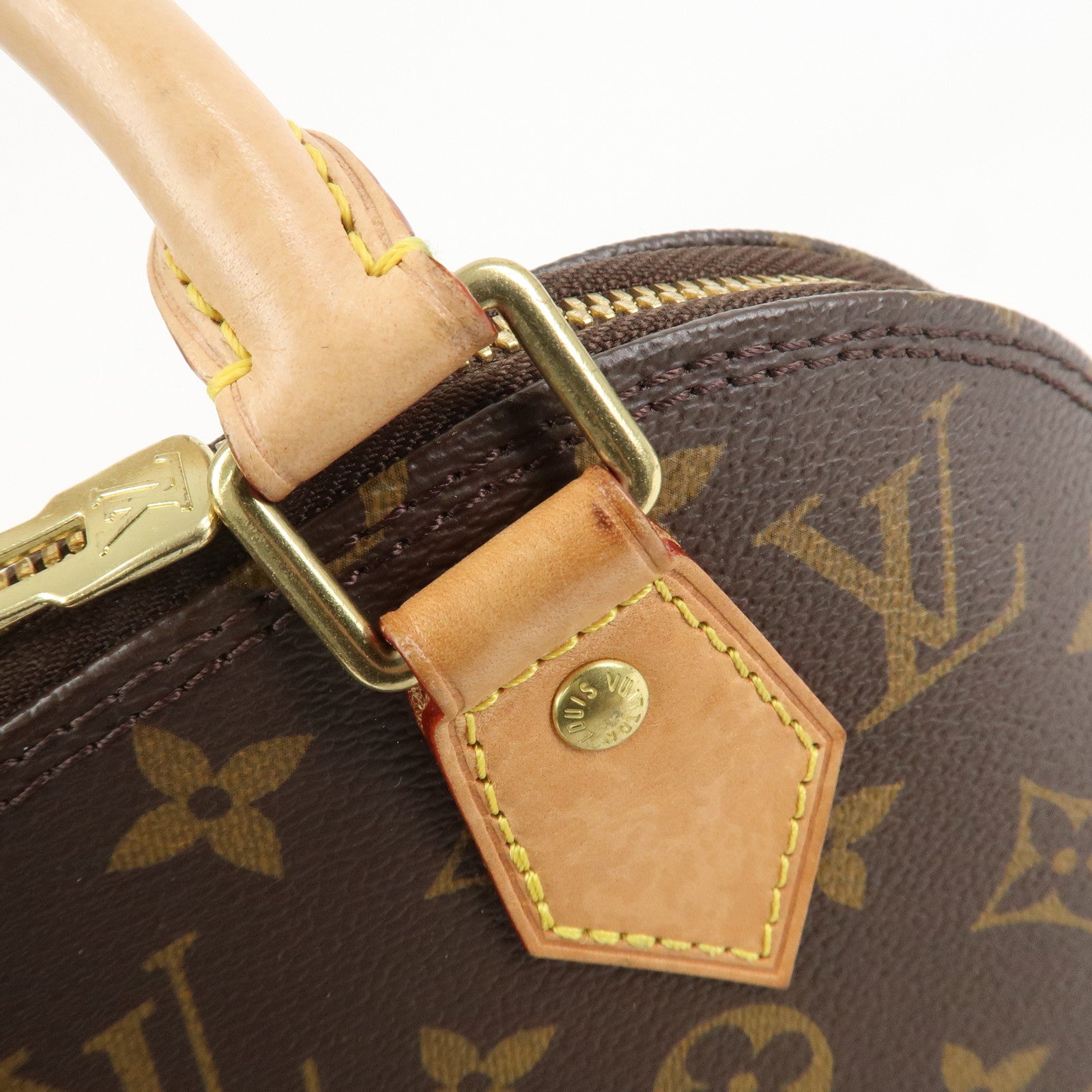 Louis Vuitton Monogram Alma BB 2Way Bag Hand Bag M53152