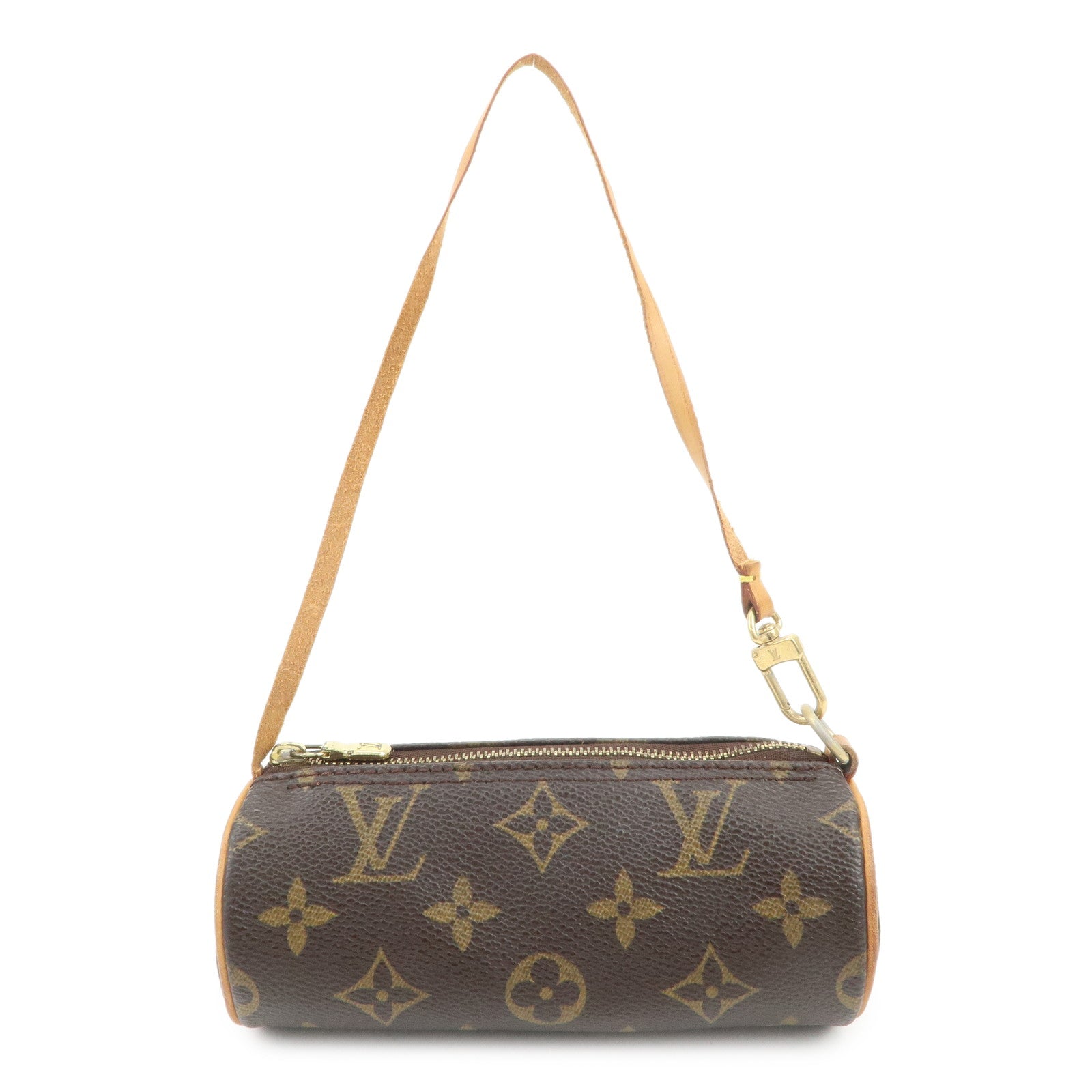 Louis Vuitton Monogram Mini Pouch for Papillon Bag New Style Brown