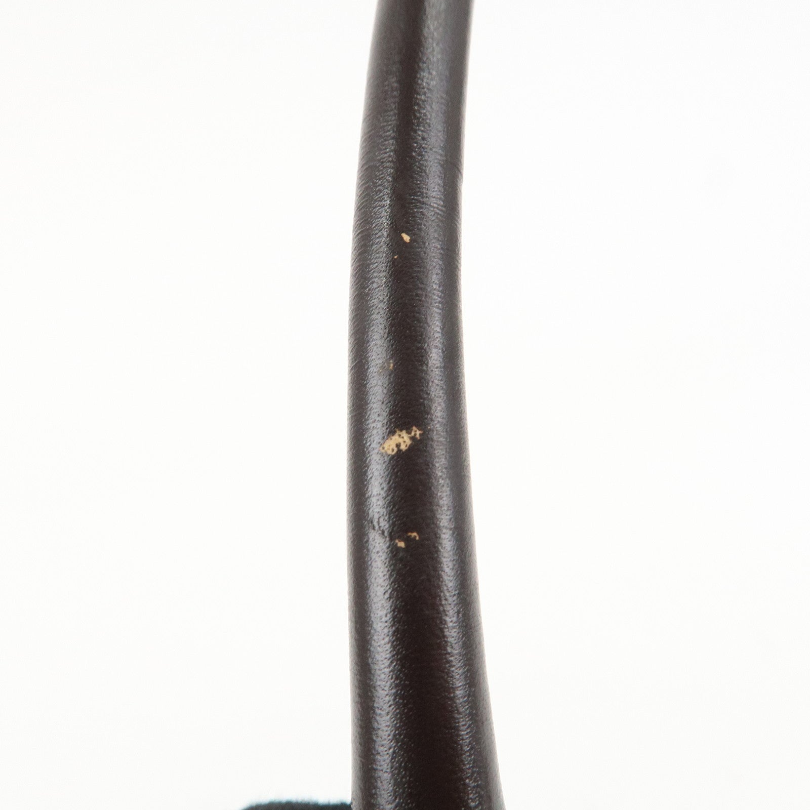 PRADA Logo Leather Shoulder Bag Hand Bag Brown Yellow B11055 Used