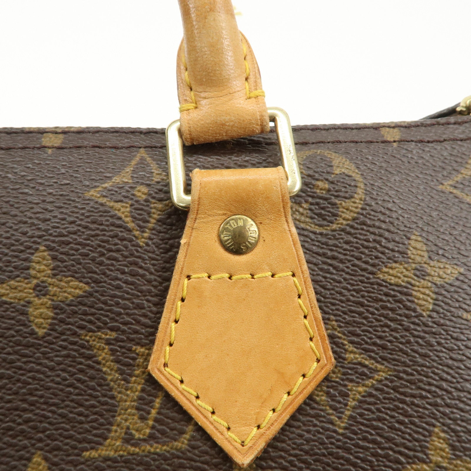 Louis Vuitton Monogram Speedy 30 Hand Bag Boston Bag M41526 Used