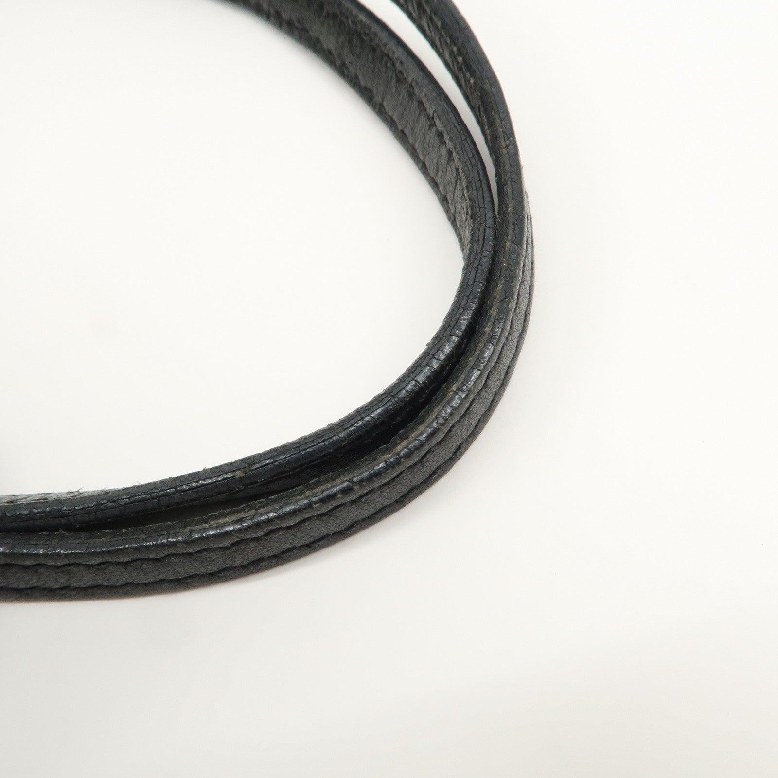 FENDI Zucchino Canvas Leather Tote Bag Hand Bag Dark Brown 8BH132