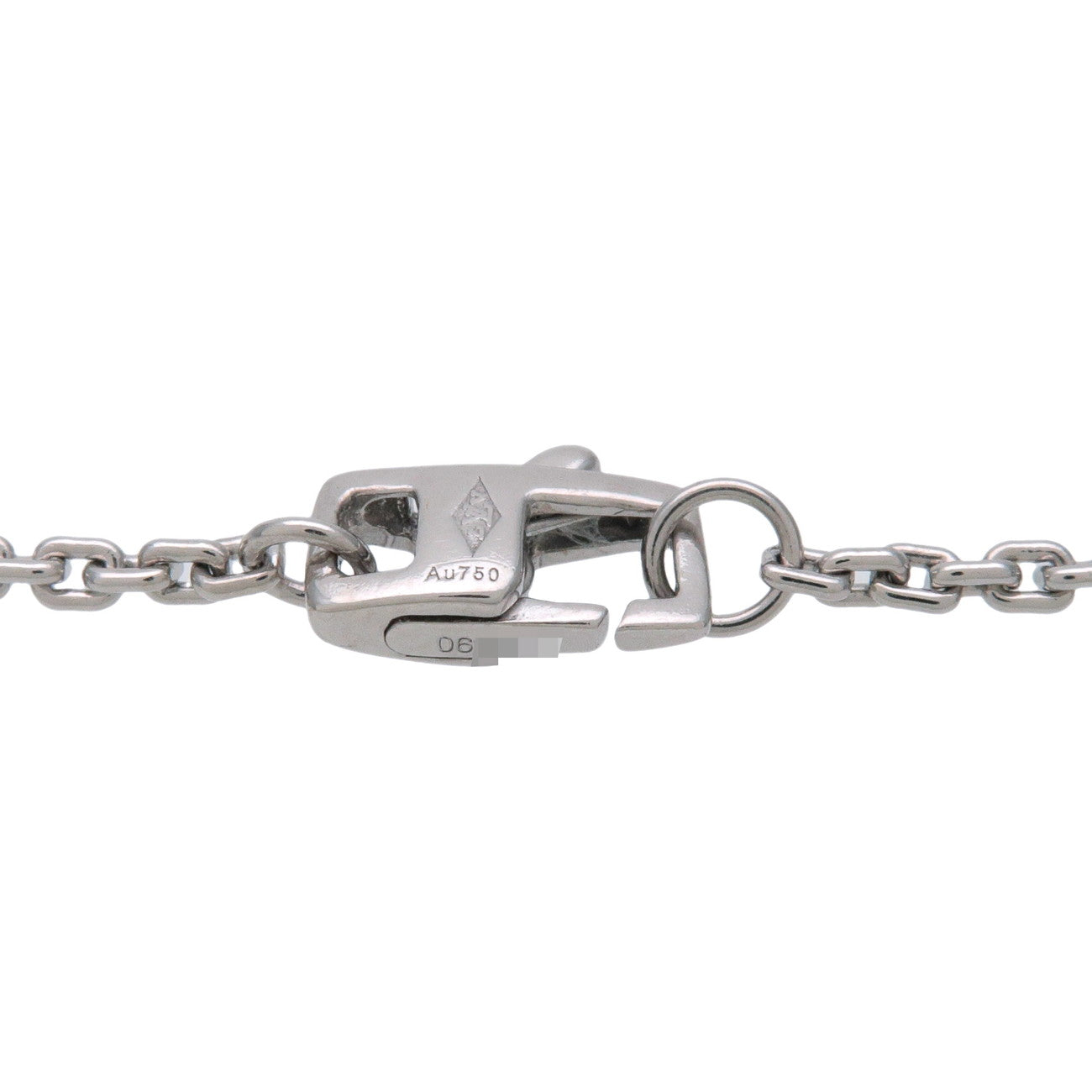 Louis Vuitton Idylle Blossom 1P Daimond Bracelet K18 WG White Gold