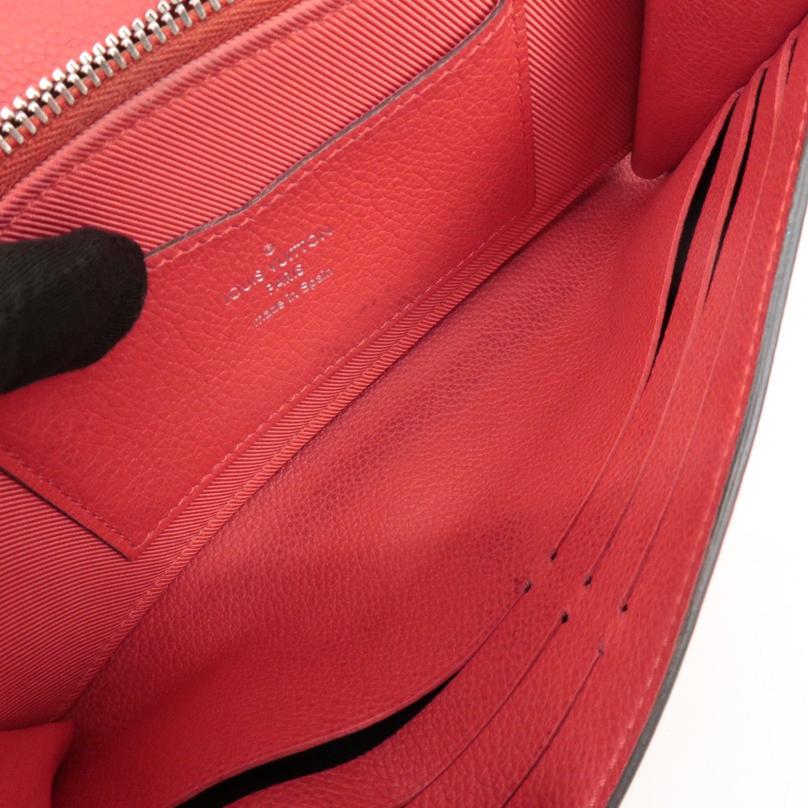 Louis Vuitton Portefeuille Rock Me 2 Long Flap Wallet Ruby M62326 Used