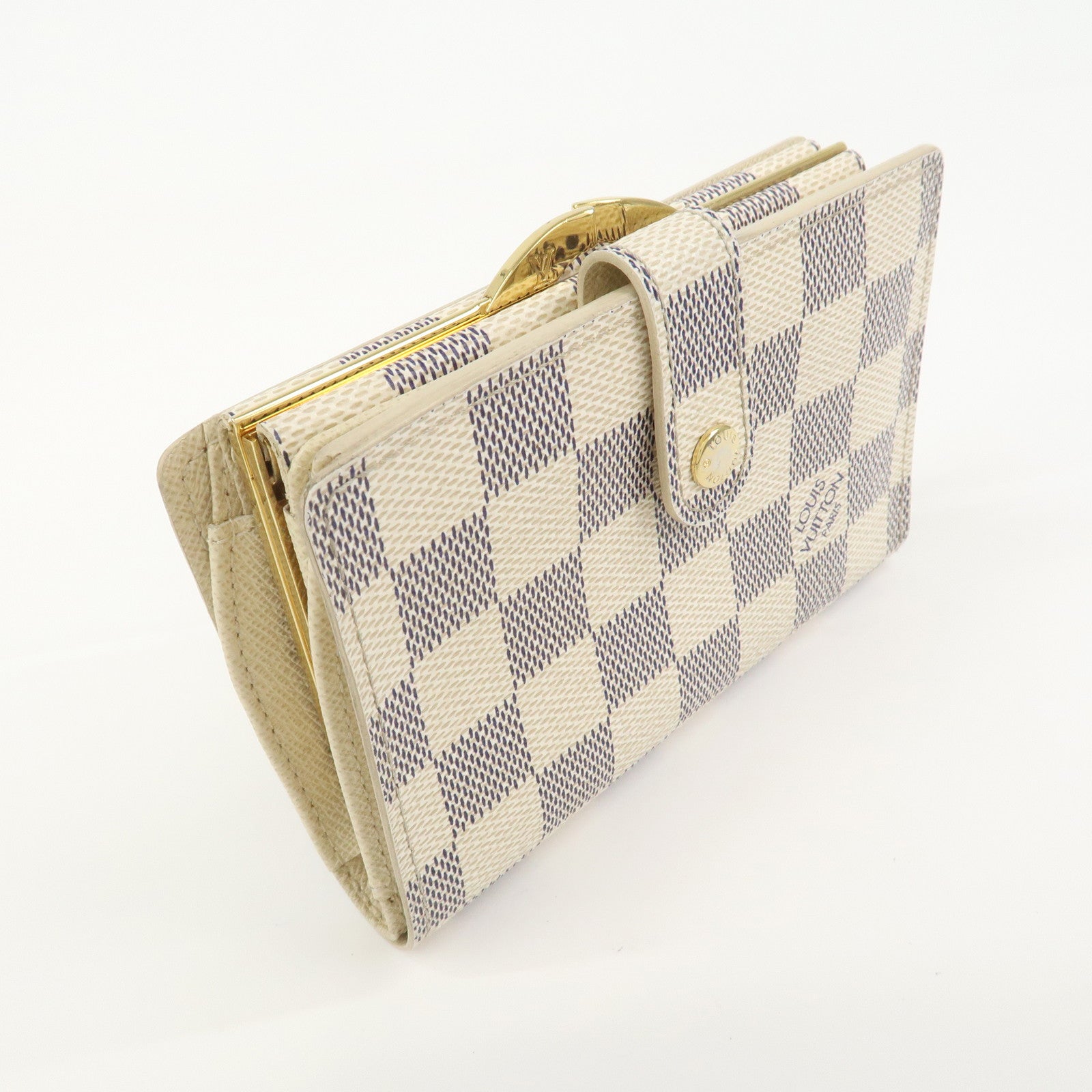 Louis Vuitton Damier Azur Portefeuille Viennois Wallet N61676