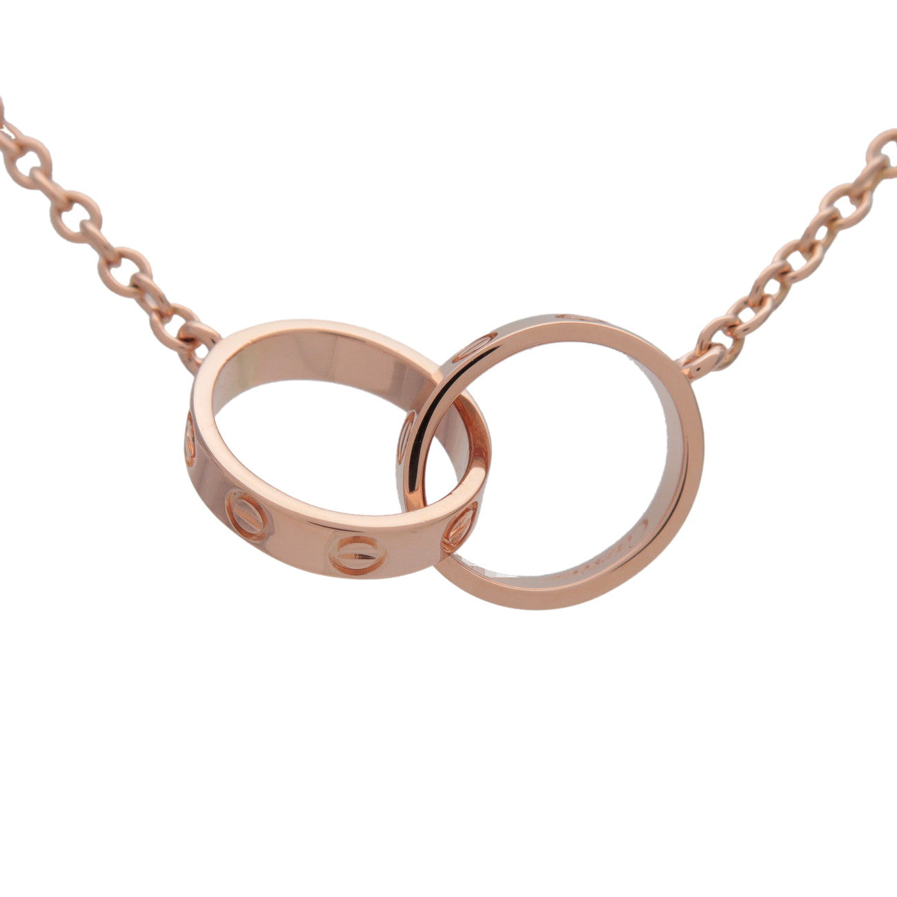 Cartier Baby Love Necklace K18 750PG Rose Gold B7212300