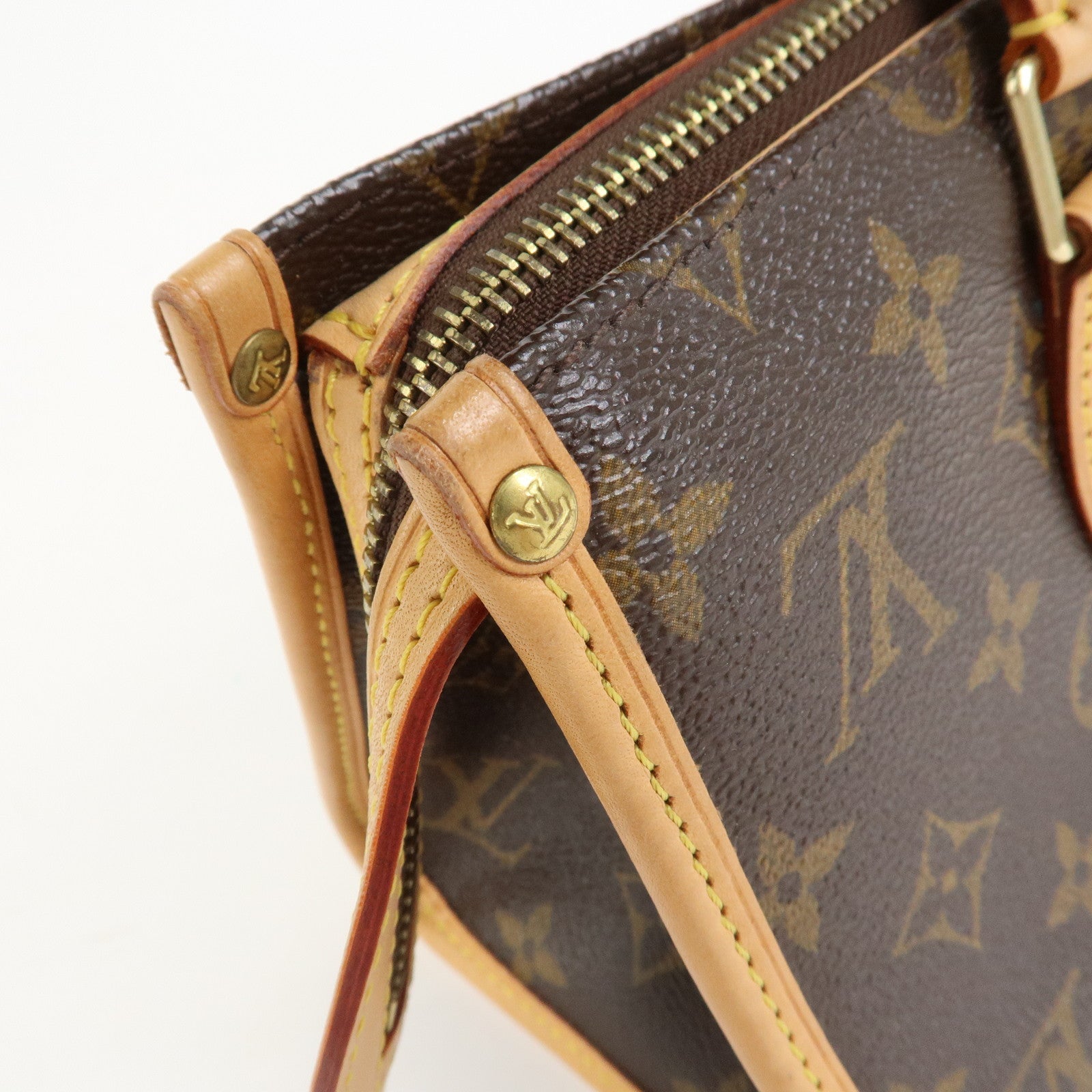 Louis Vuitton Monogram Popincourt Hand Bag Brown M40009