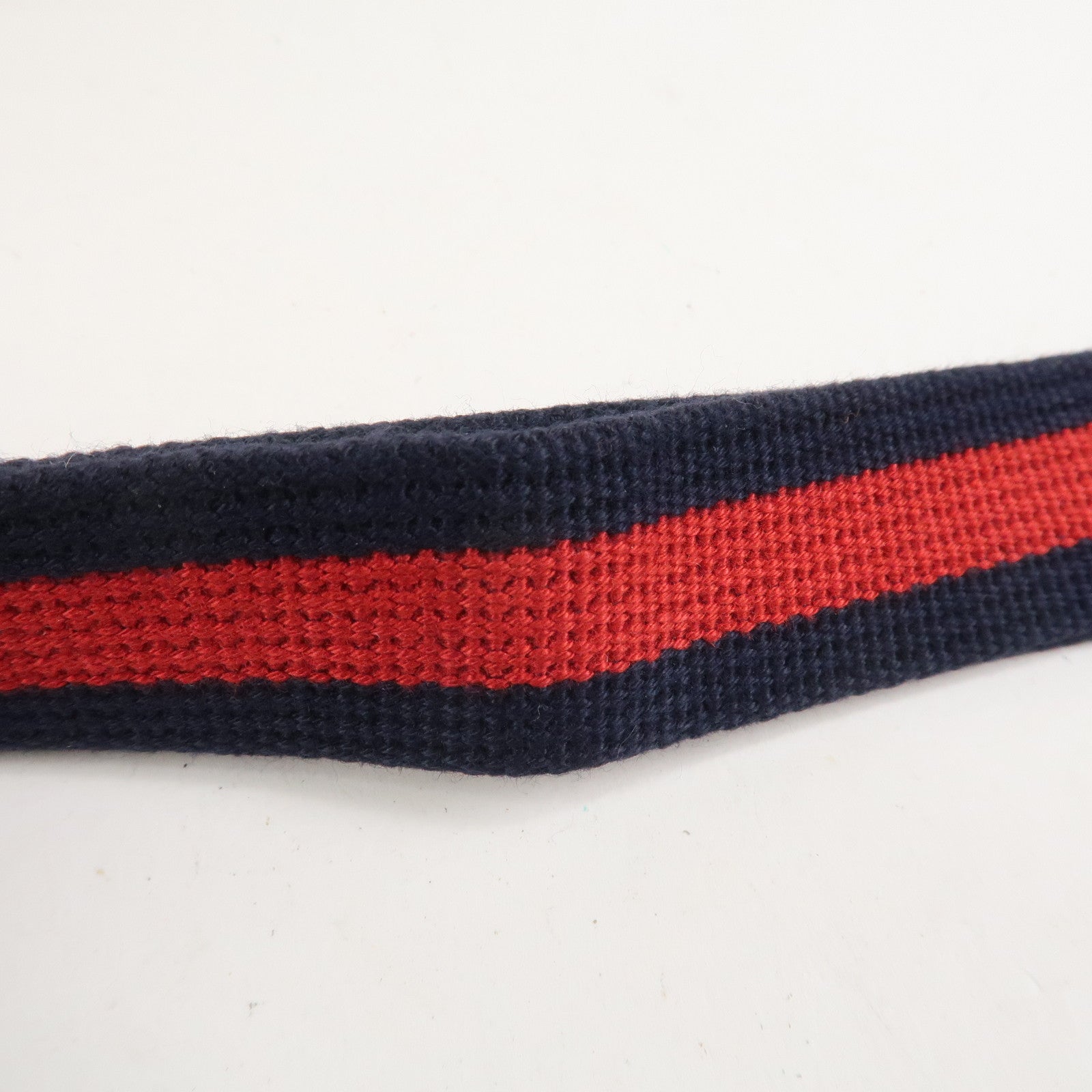 GUCCI Sherry Leather Waist Pouch Body Bag White 527792