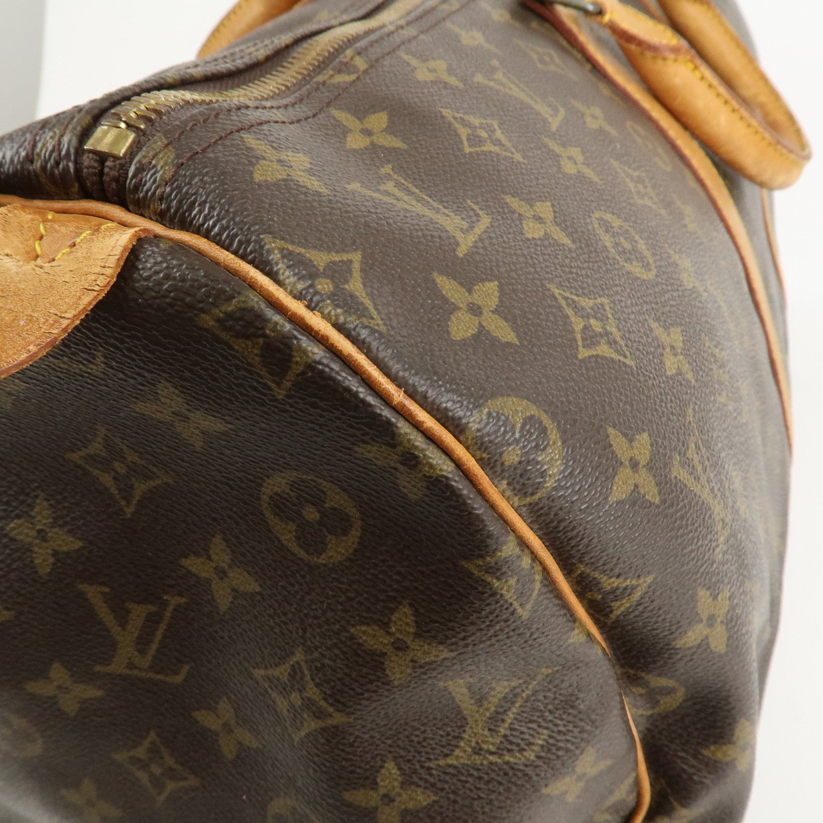 Louis Vuitton Monogram Keep All 55 Boston Bag Travel Bag M41424