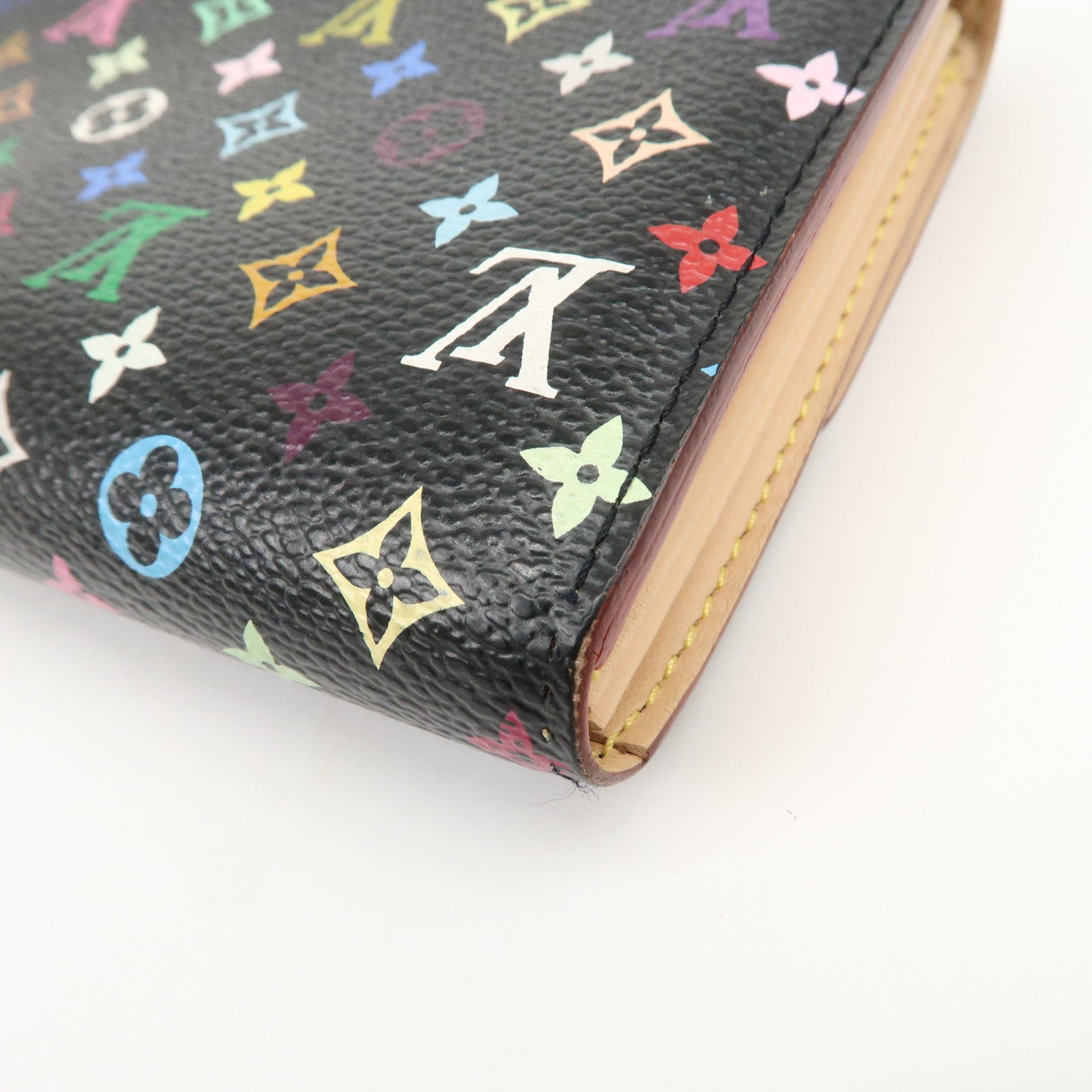 Louis Vuitton Monogram Multicolor Portefeuille Sarah Wallet M9353