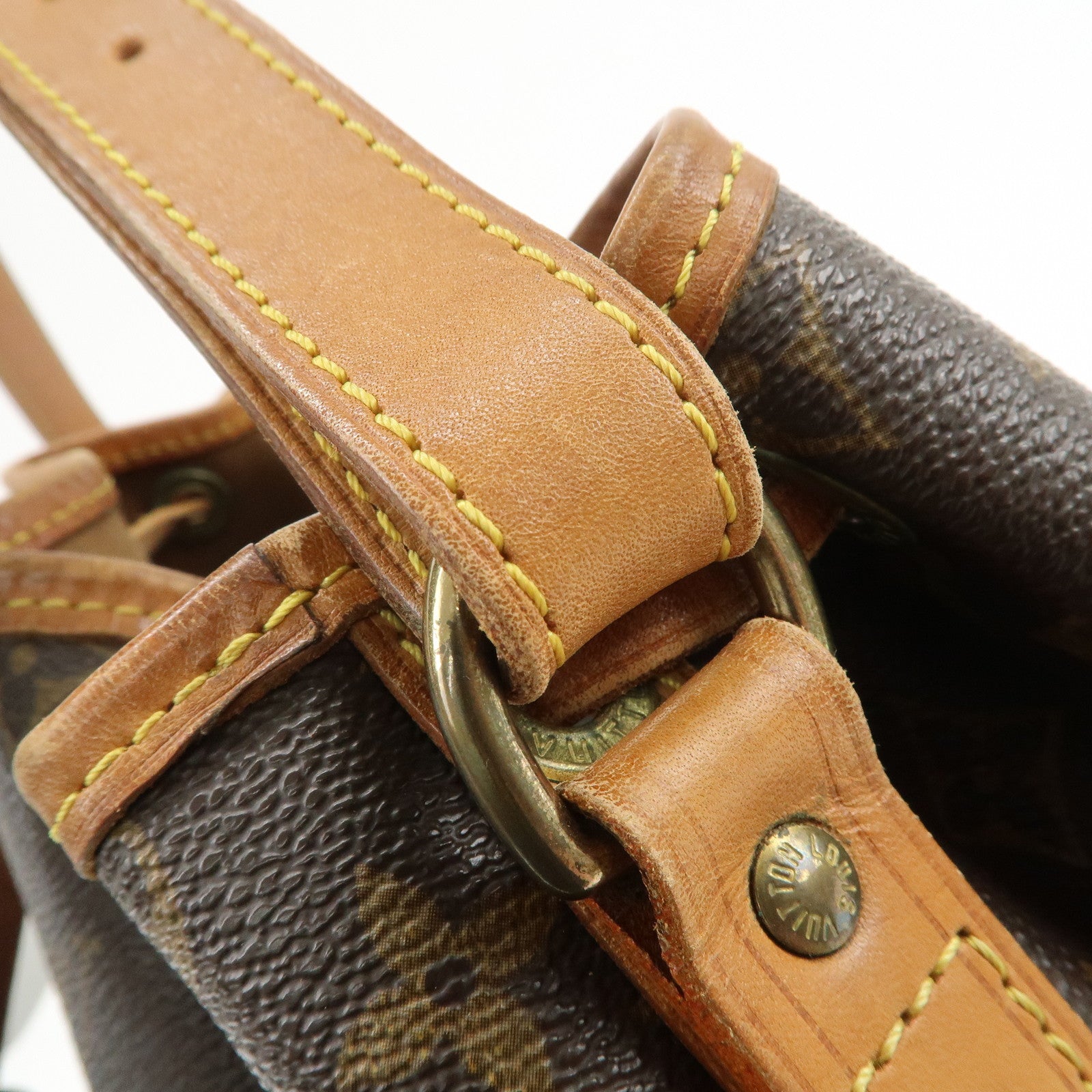 Louis Vuitton Monogram Noe Shoulder Bag Hand Bag Brown M42224