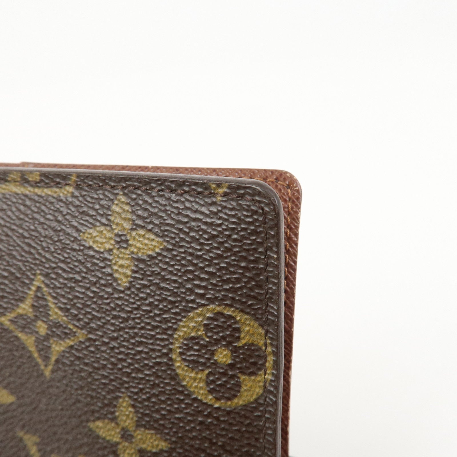 Louis Vuitton Monogram Agenda PM Planner Cover Brown R20005