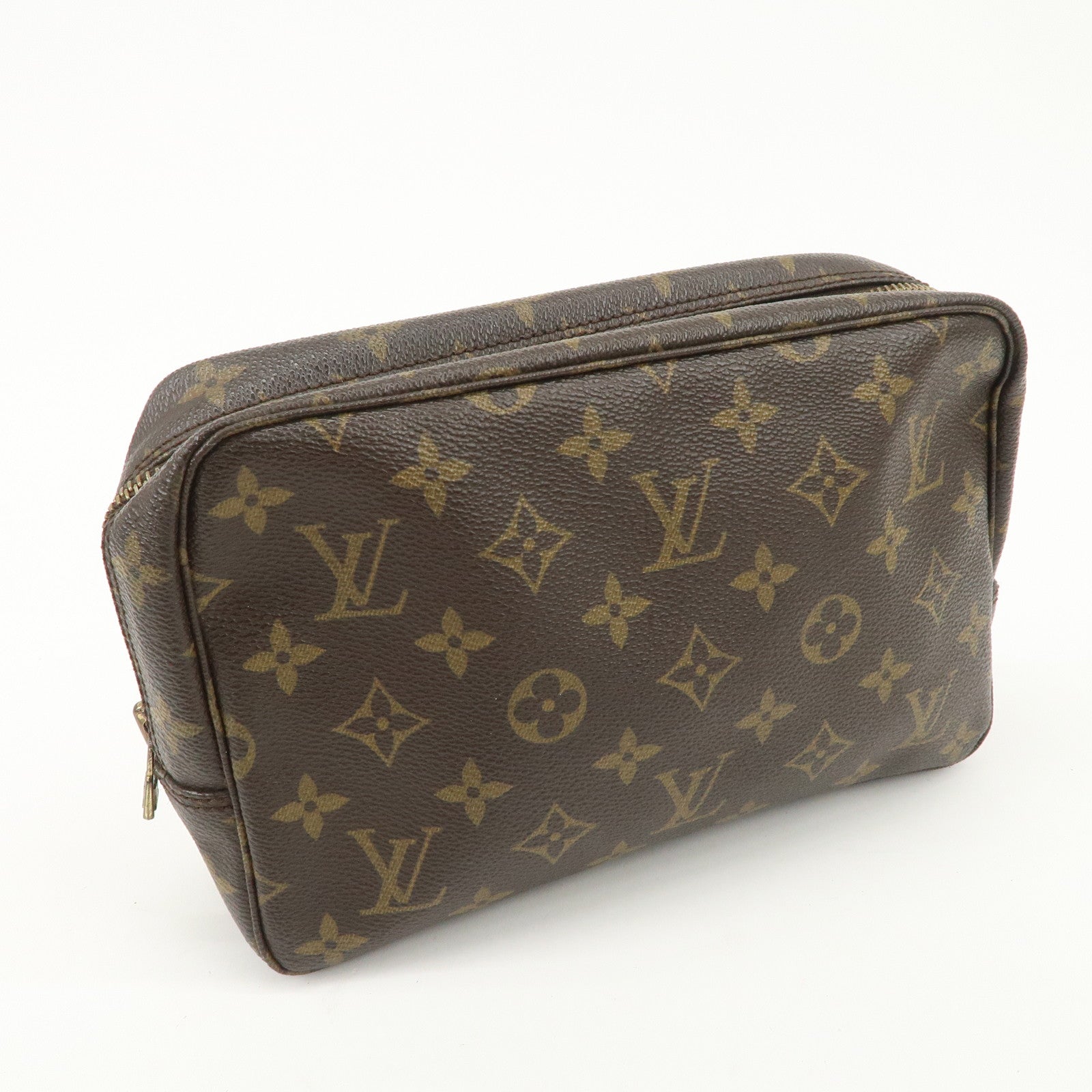 Louis Vuitton Monogram Trousse Toilette 23 Pouch Brown M47524