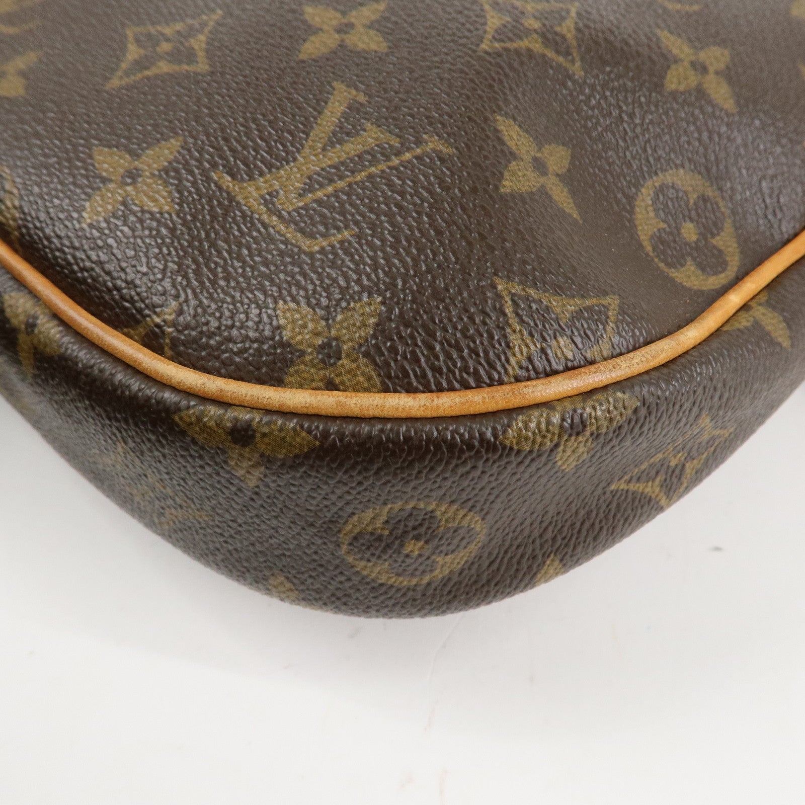 Louis Vuitton Monogram Odeon PM Shoulder Bag Brown M56390 Used