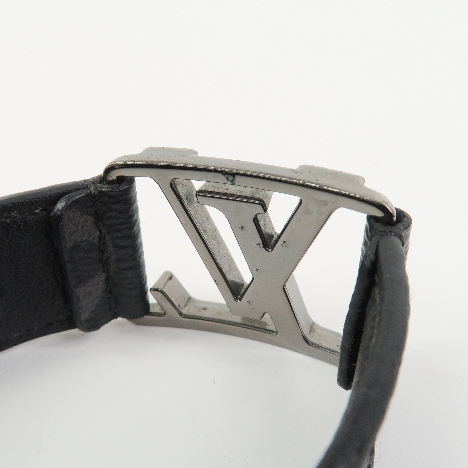 Louis Vuitton Monogram Eclips Hockenheim Bracelet Noir Black M6295