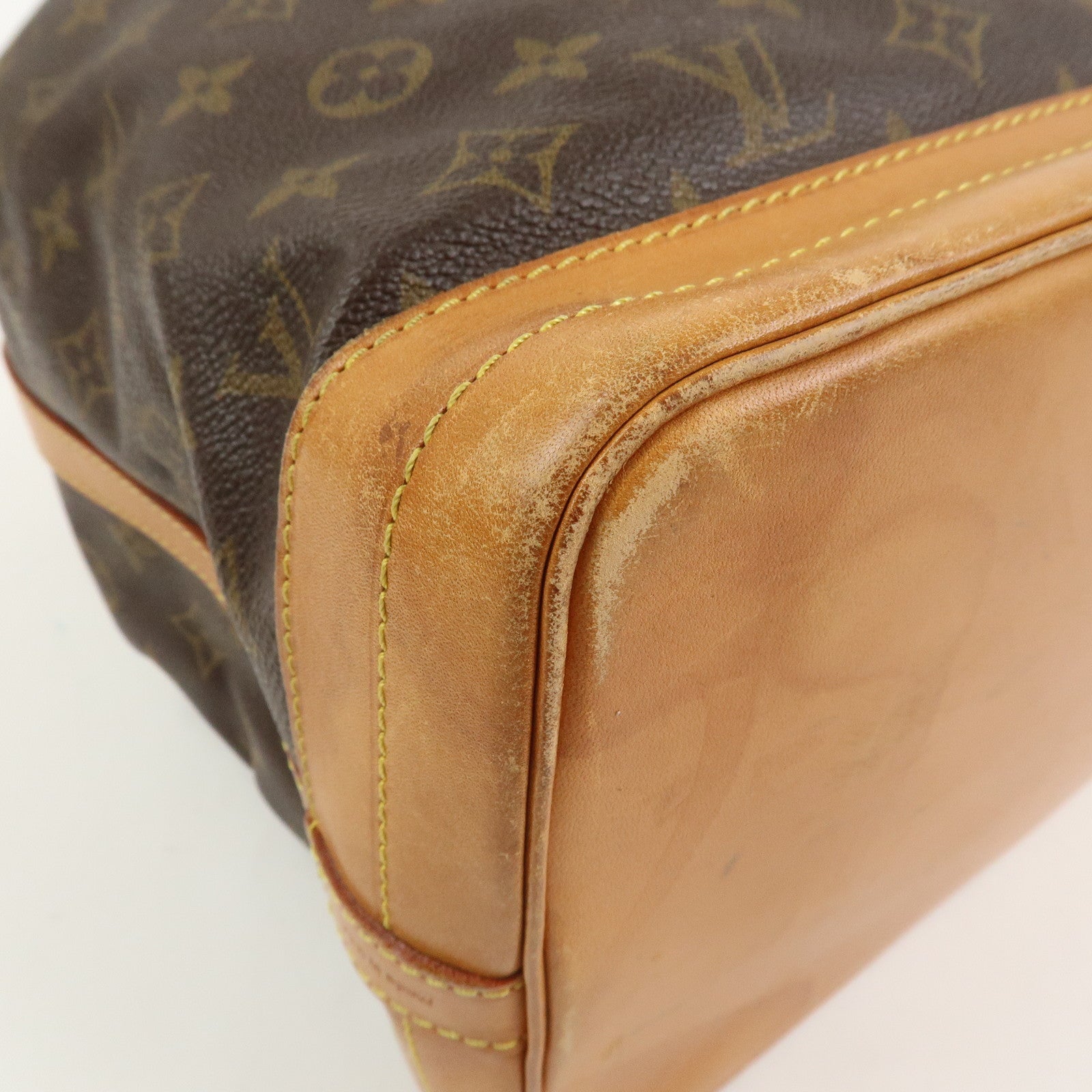 Louis Vuitton Monogram Noe Shoulder Bag Hand Bag Brown M42224