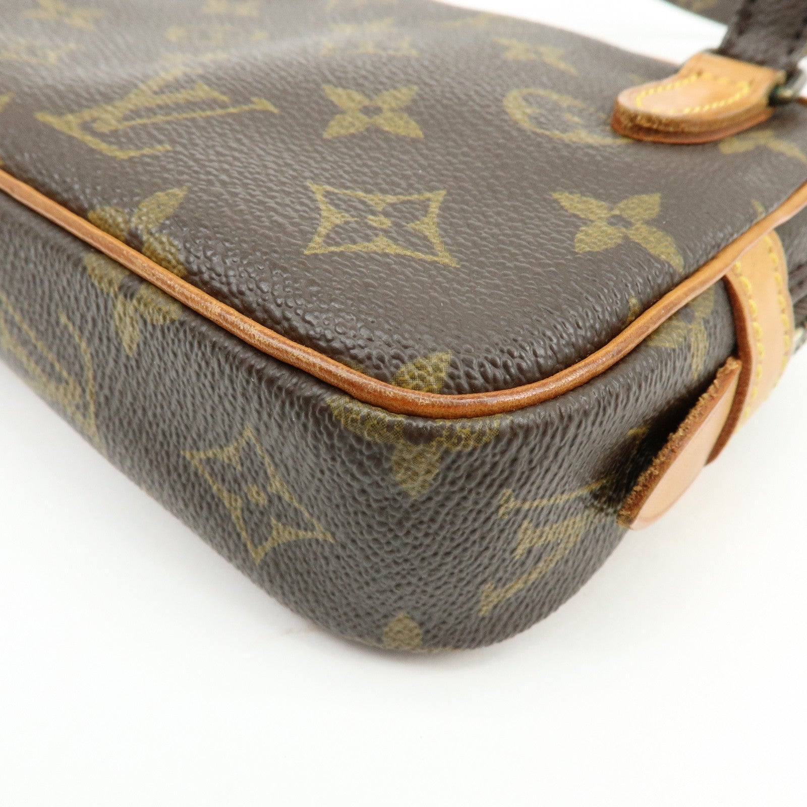 Louis Vuitton Monogram Pochette Marly Bandouliere Bag Brown M51828
