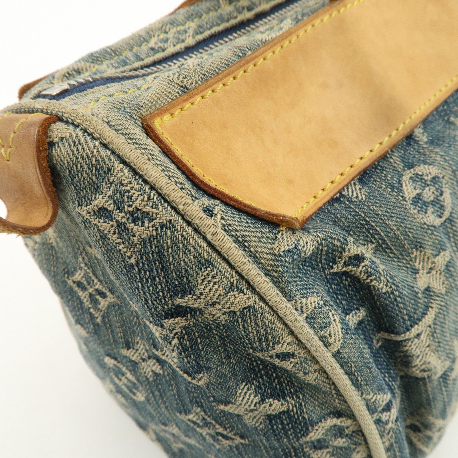 Louis Vuitton Monogram Denim Neo Speedy Boston Bag Blue M95019