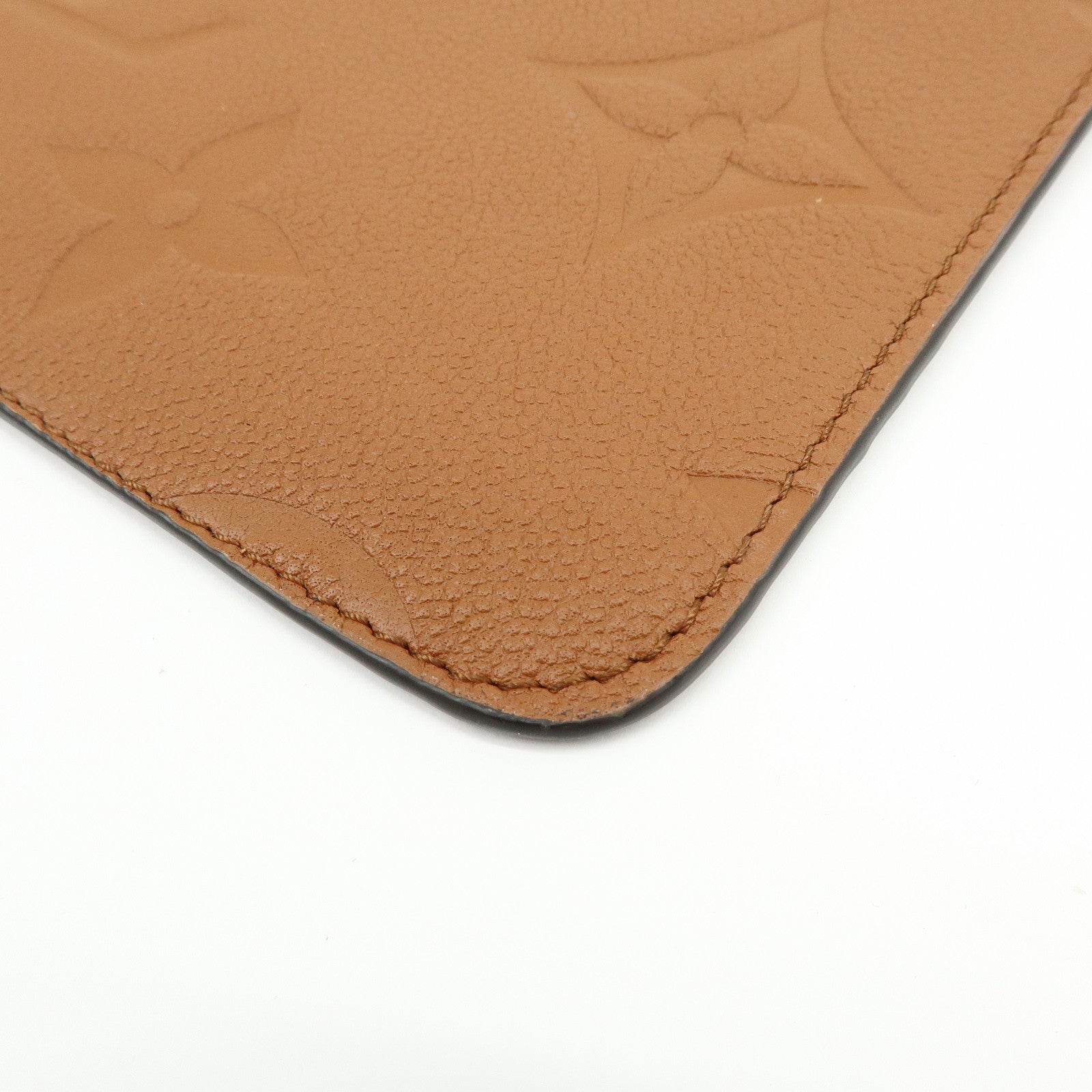 Louis Vuitton Monogram Empreinte Leather Pouch for Neverfull M46135