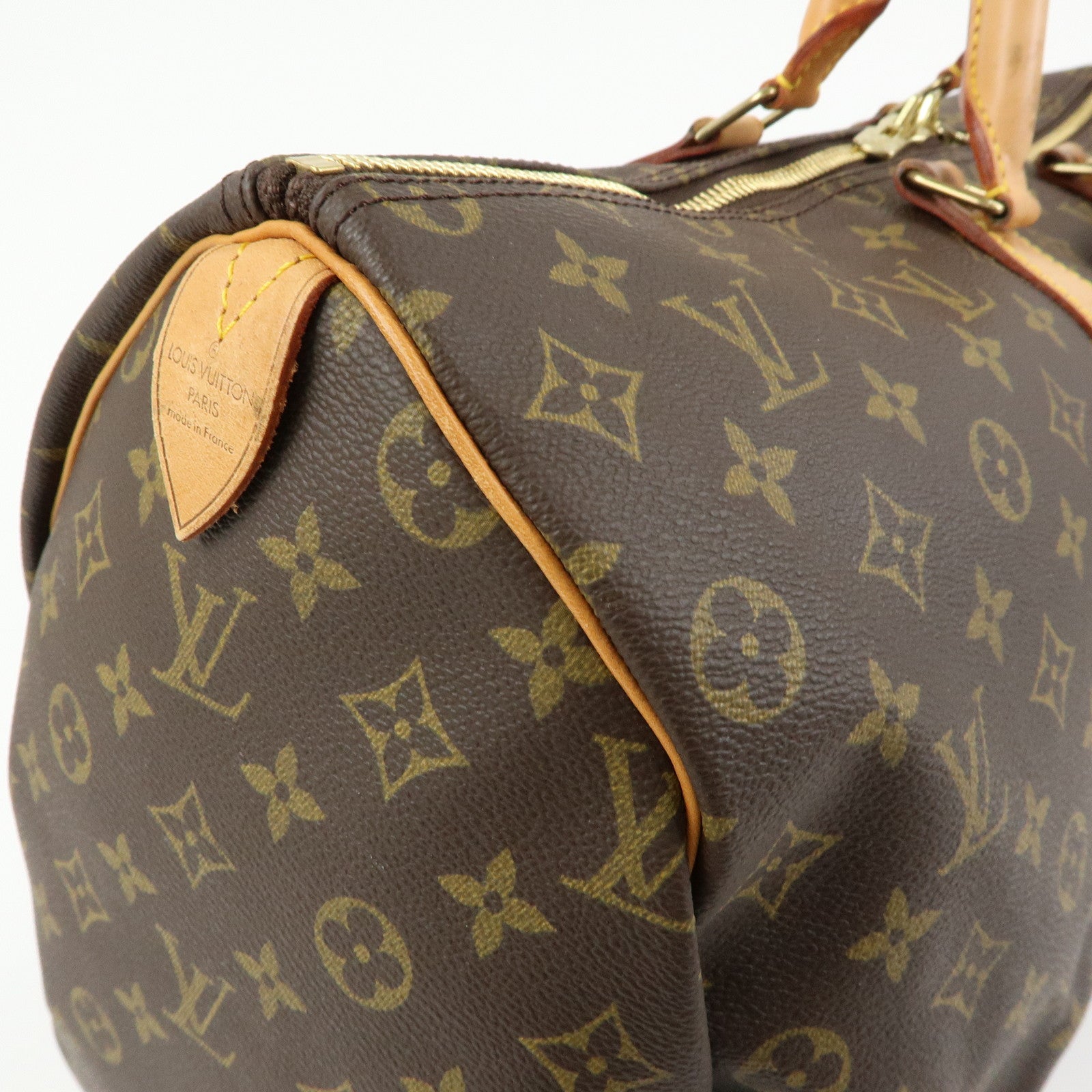 Louis Vuitton Monogram Keep All 50 Boston Bag Hand Bag Brown M41426