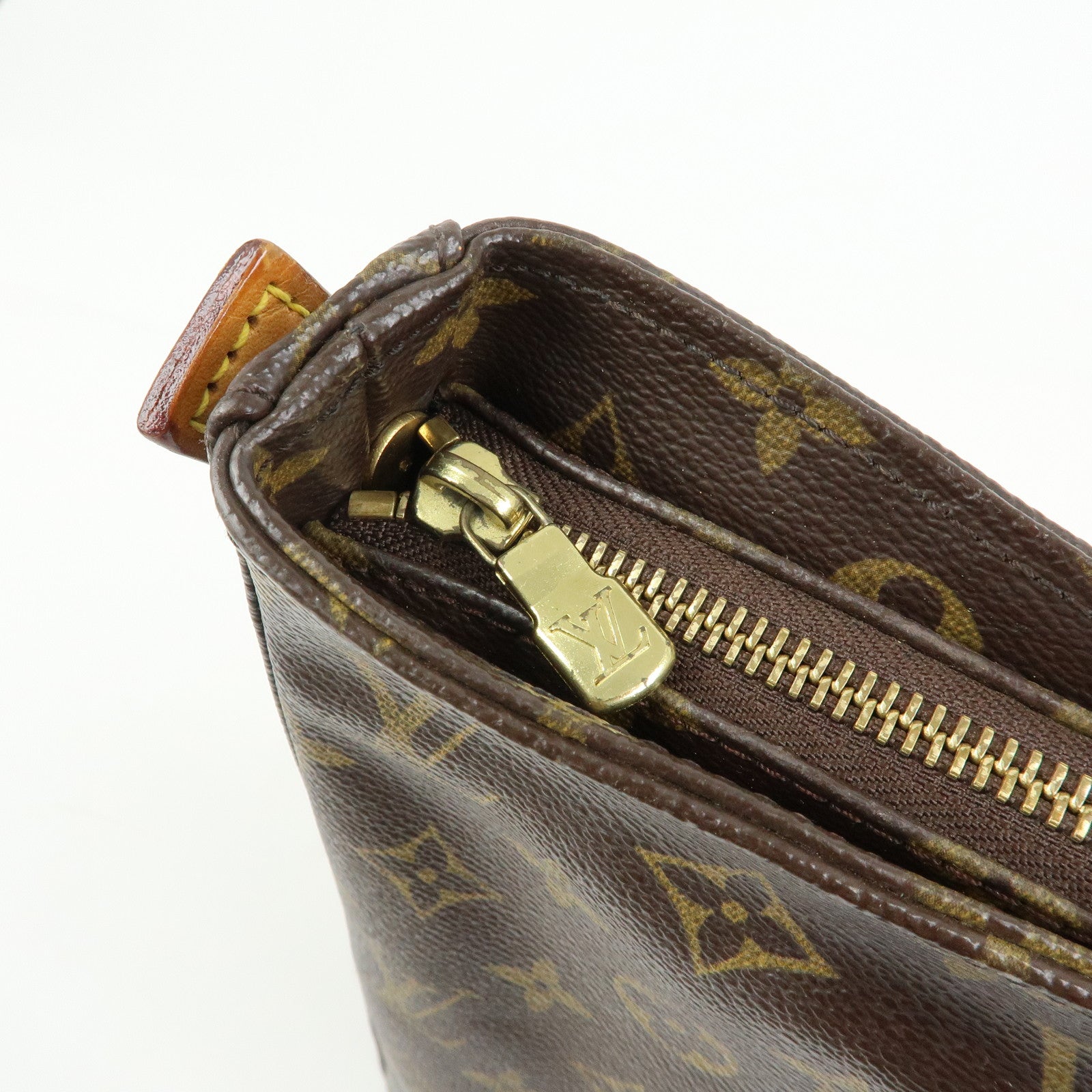 Louis Vuitton Monogram Looping GM Shoulder Bag Brown M51145