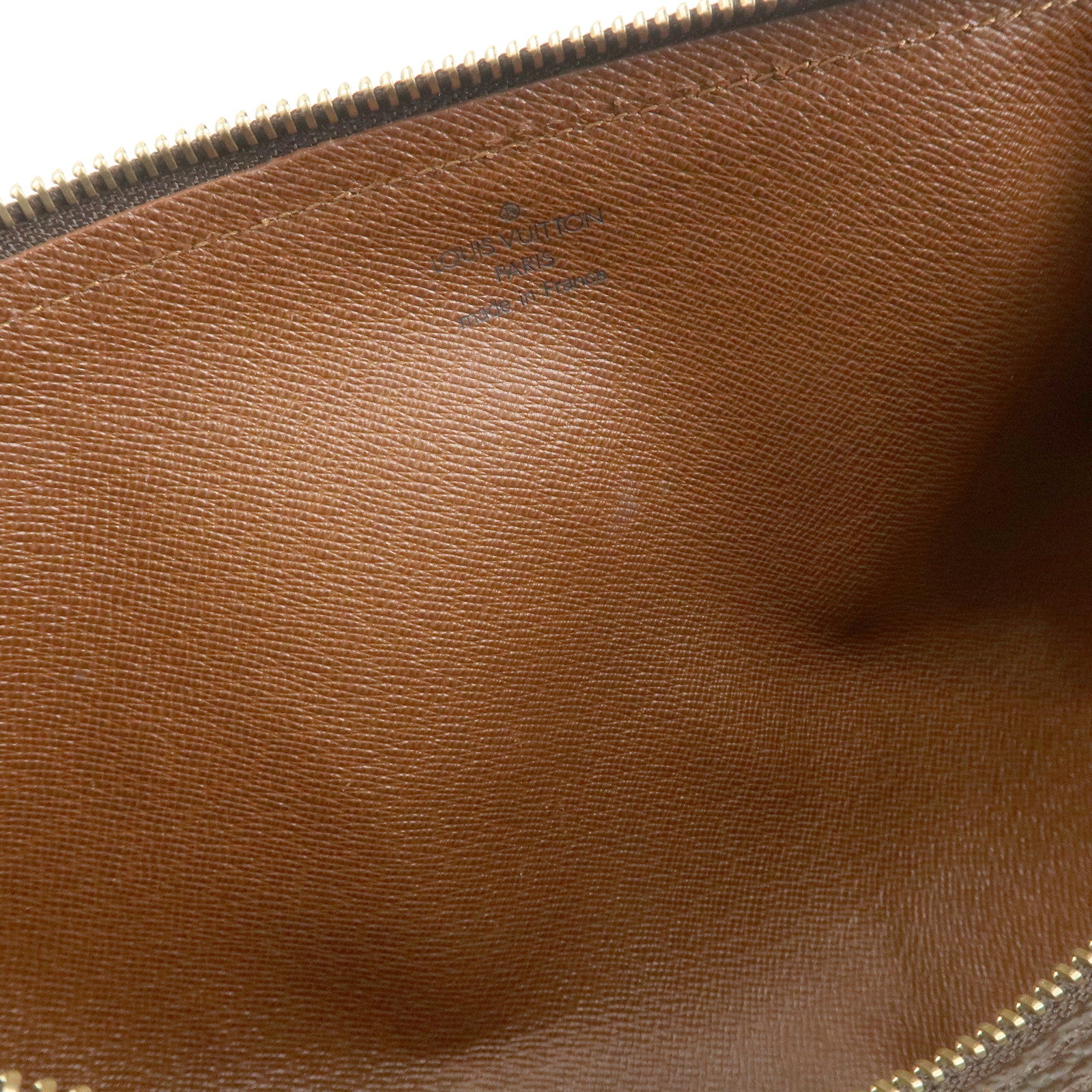 Louis Vuitton Monogram Papillon 30 Hand Bag New Style Brown M51385 Used