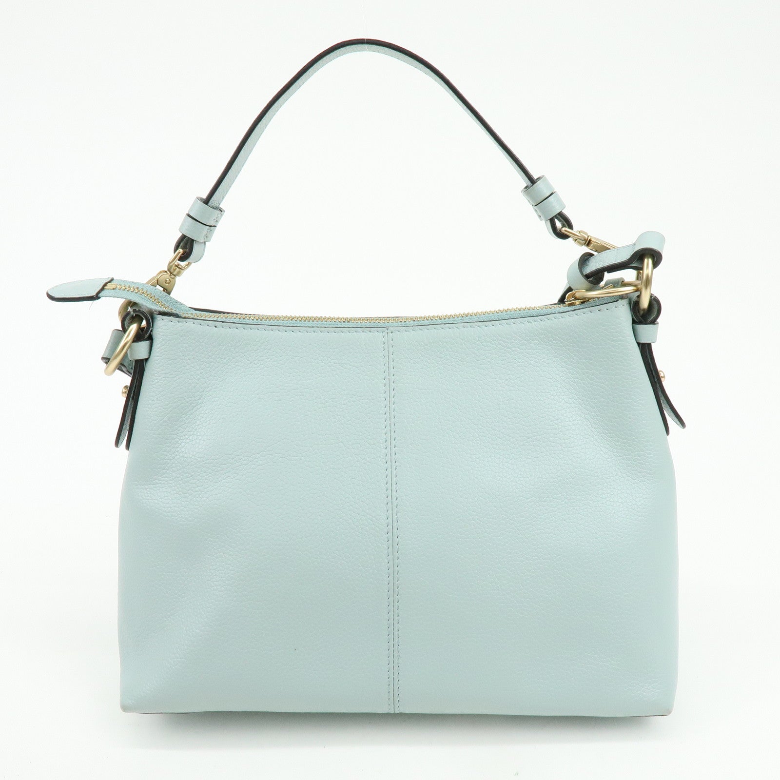 Chloe See By Chloe Leather 2Way Bag Shoulder Bag Light Blue