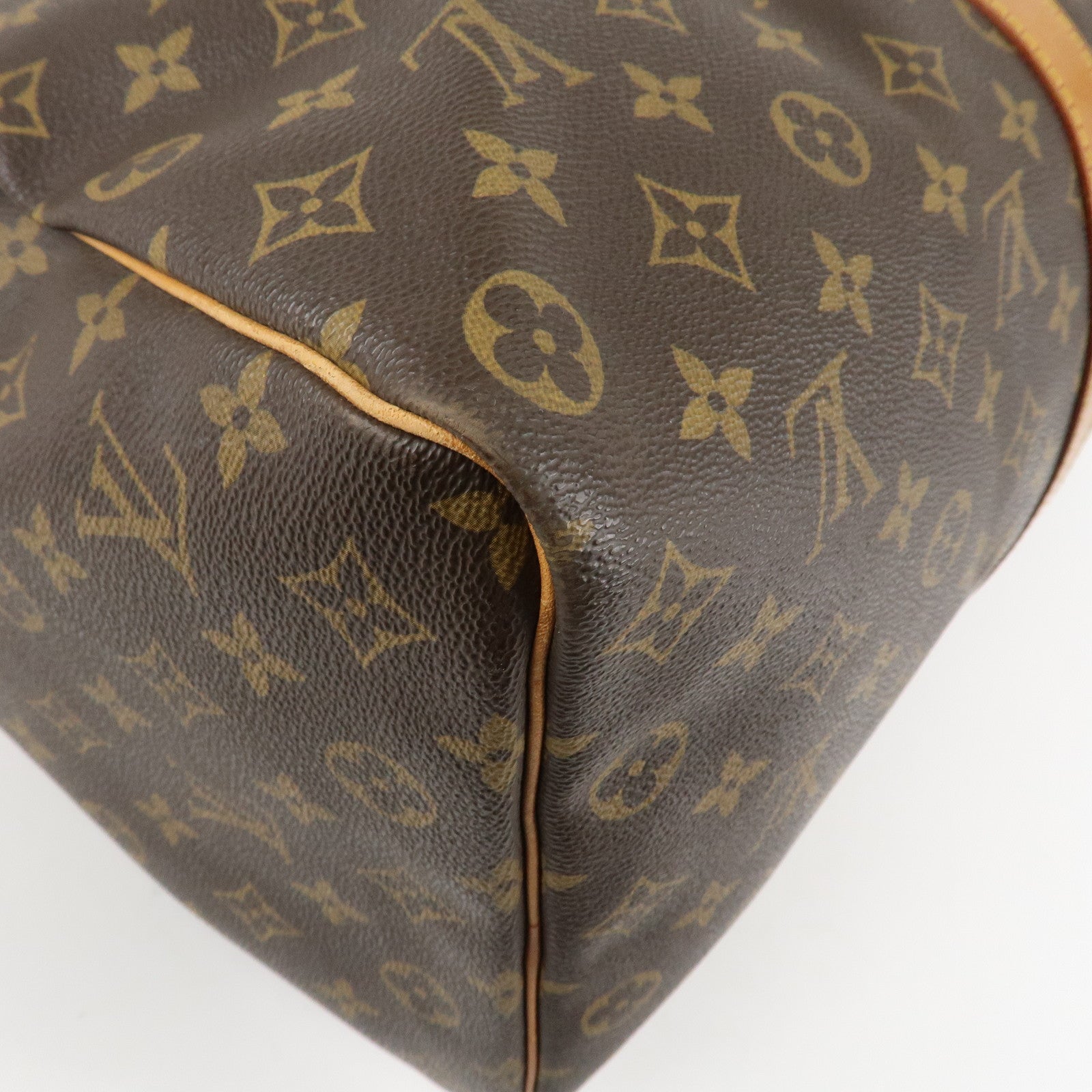 Louis Vuitton Monogram Keep All 50 Bag Boston Bag Brown M41426 Used