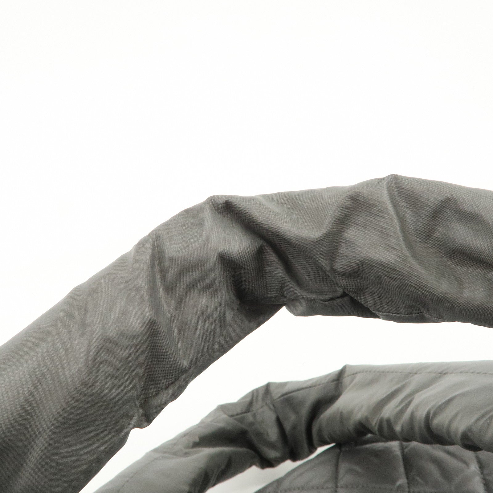 CHANEL COCO Cocoon Nylon Leather Medium Tote Bag Hand Bag A48611