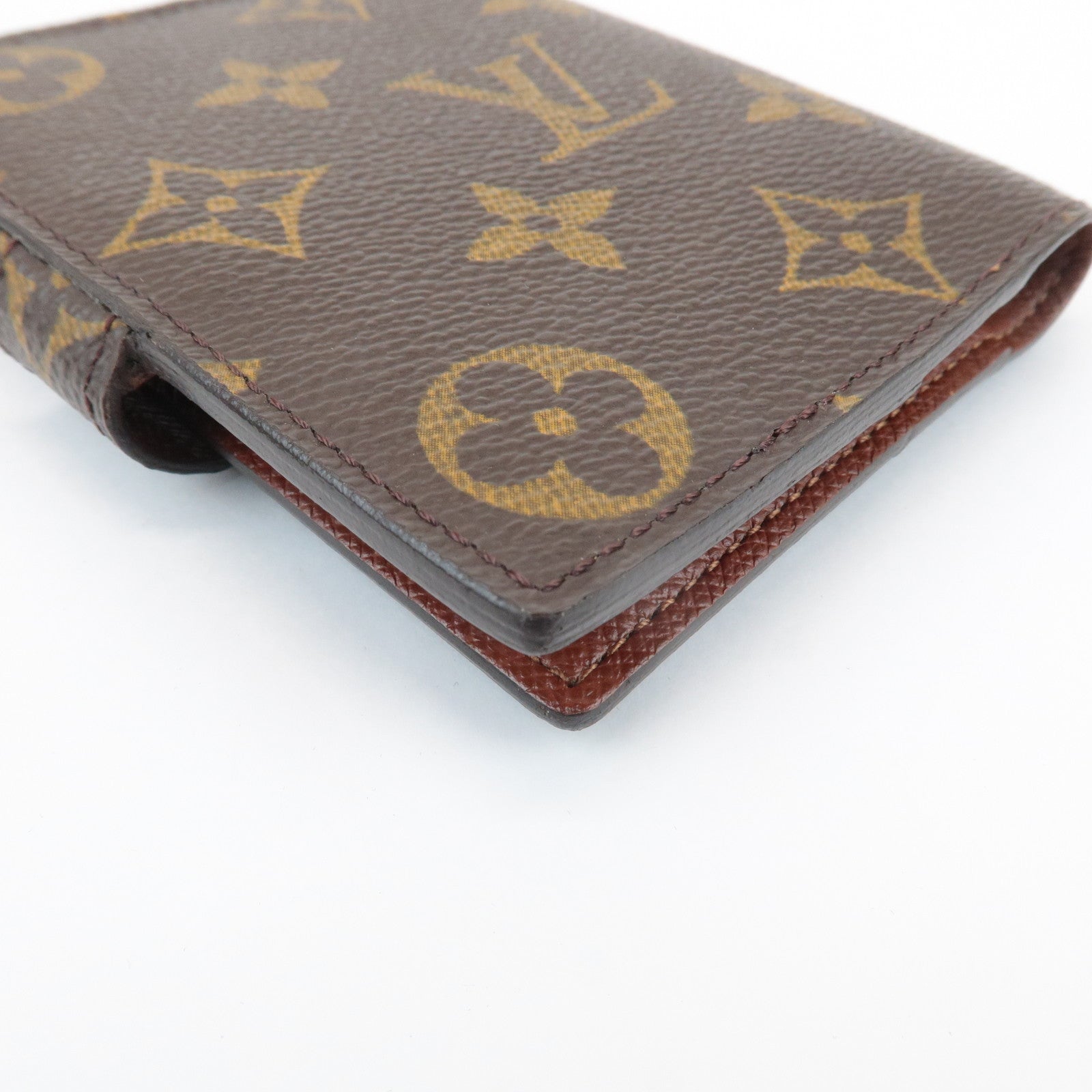 Louis Vuitton Monogram Agenda Mini Planner Cover Brown R20007 Used