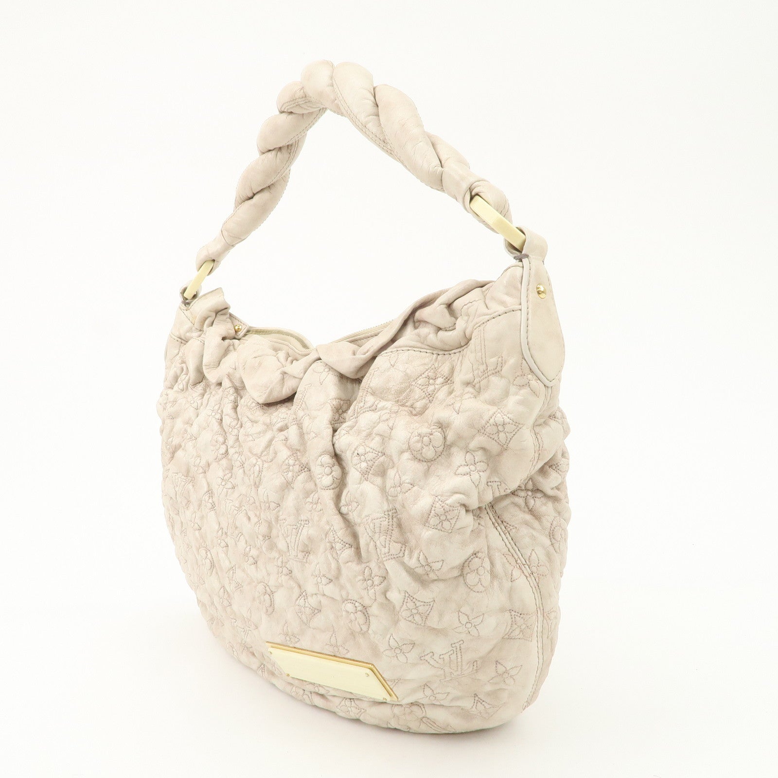 Louis Vuitton Leather Monogram O Lamp Nimbs GM Shoulder Bag M95423 Used