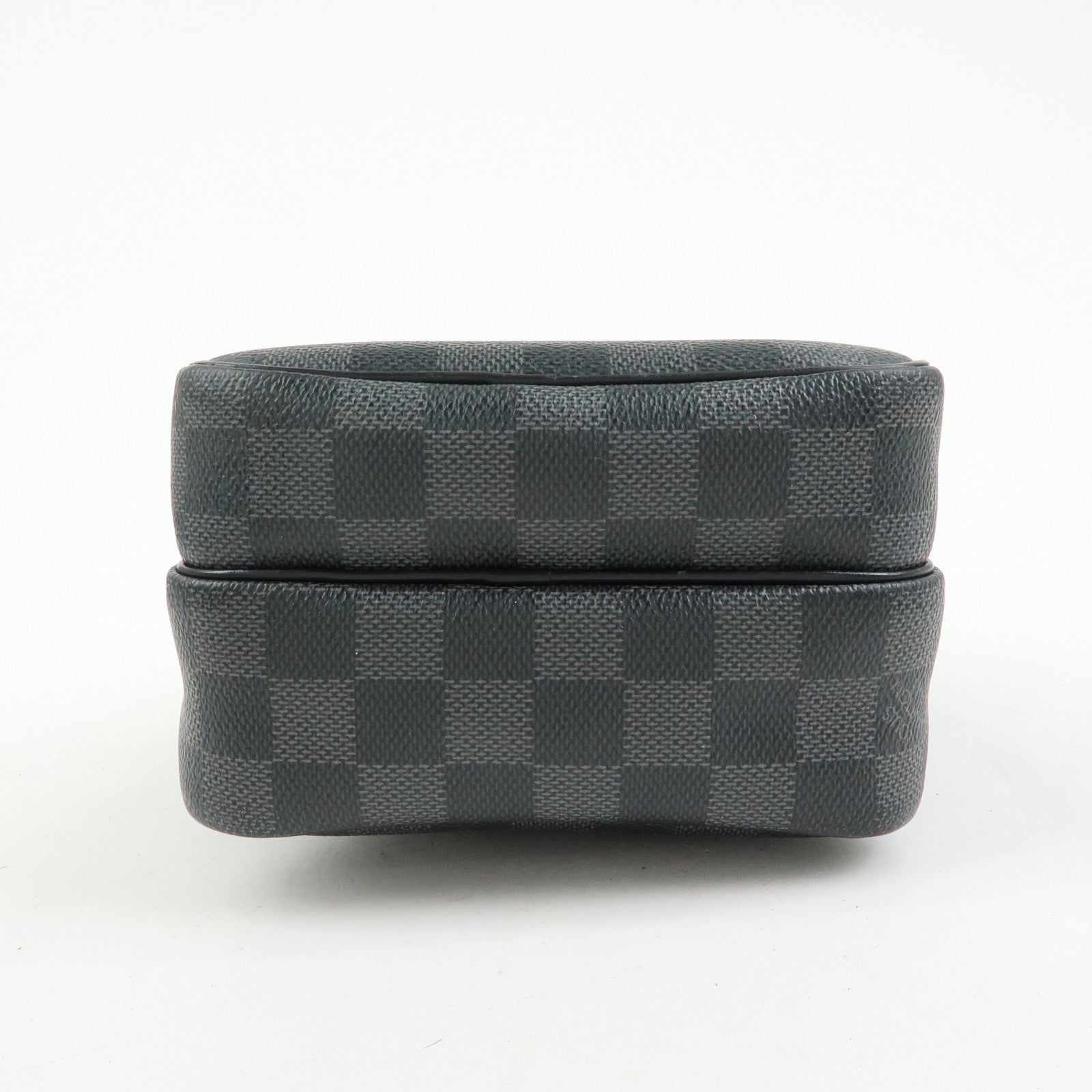 Louis Vuitton Damier Graphite Rem Shoulder Bag Black N41446