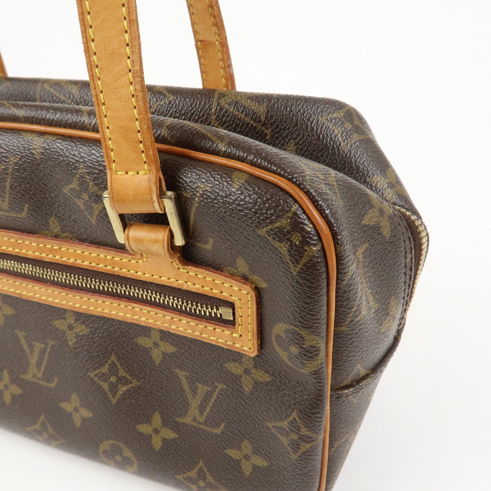 Louis Vuitton Monogram Cite MM Shoulder Bag Hand Bag M51182