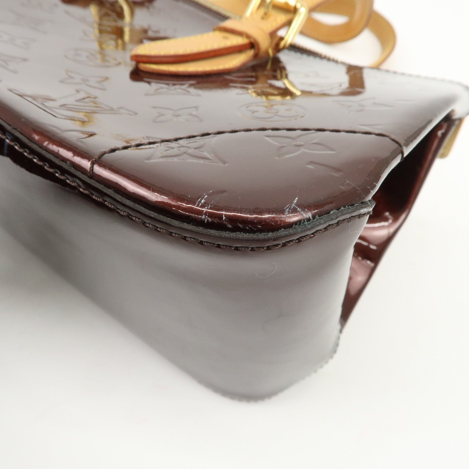 Louis Vuitton Monogram Vernis Rosewood Avenue Hand Bag M93510