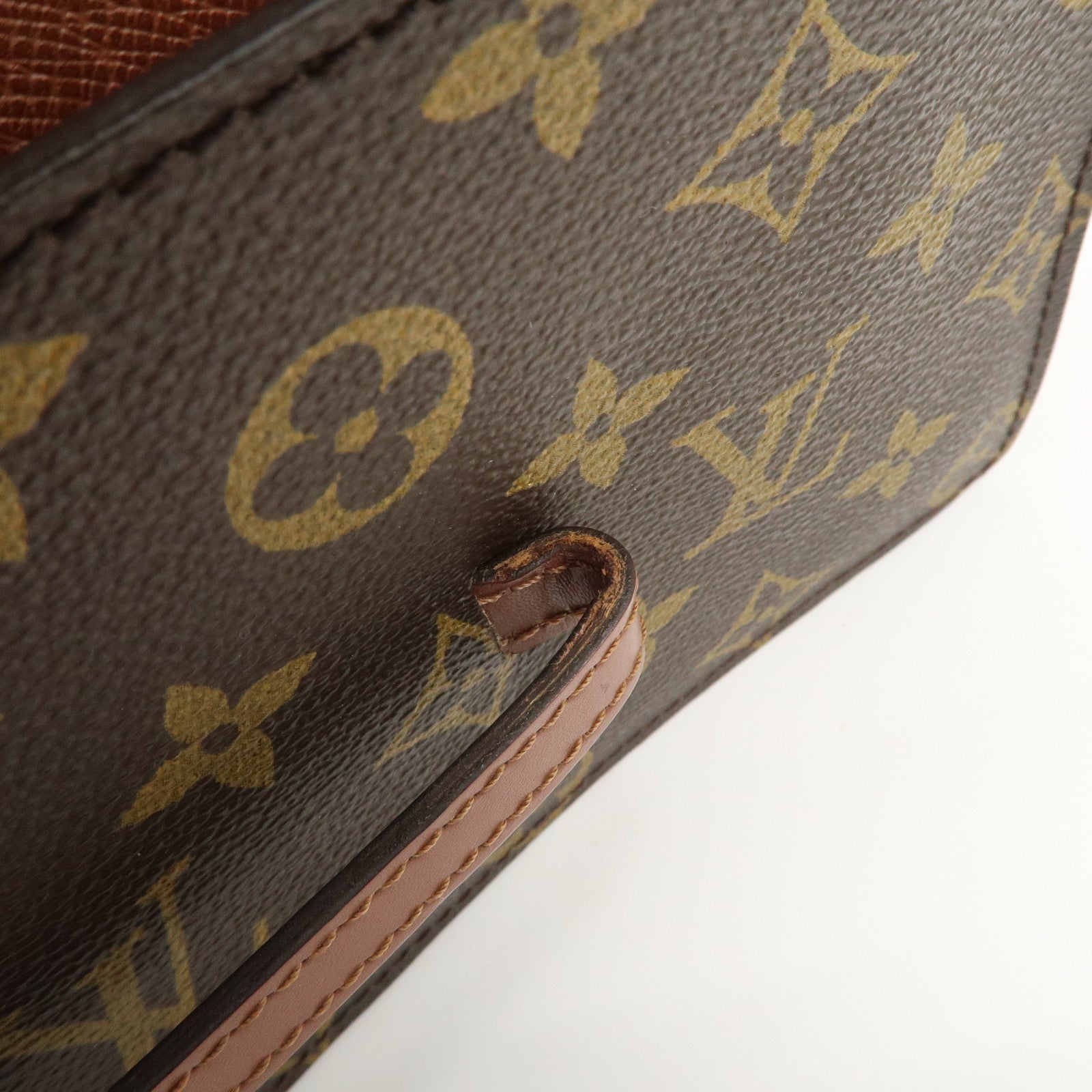 Louis Vuitton Monogram Chailot Clutch Bag Brown M51788