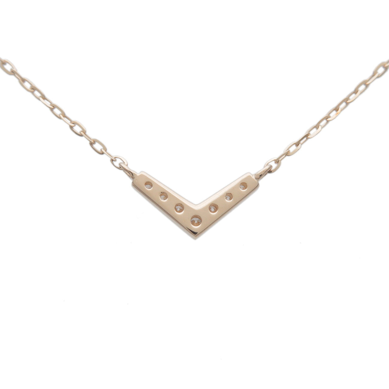ete Layer Diamond Necklace K10YG Yellow Gold