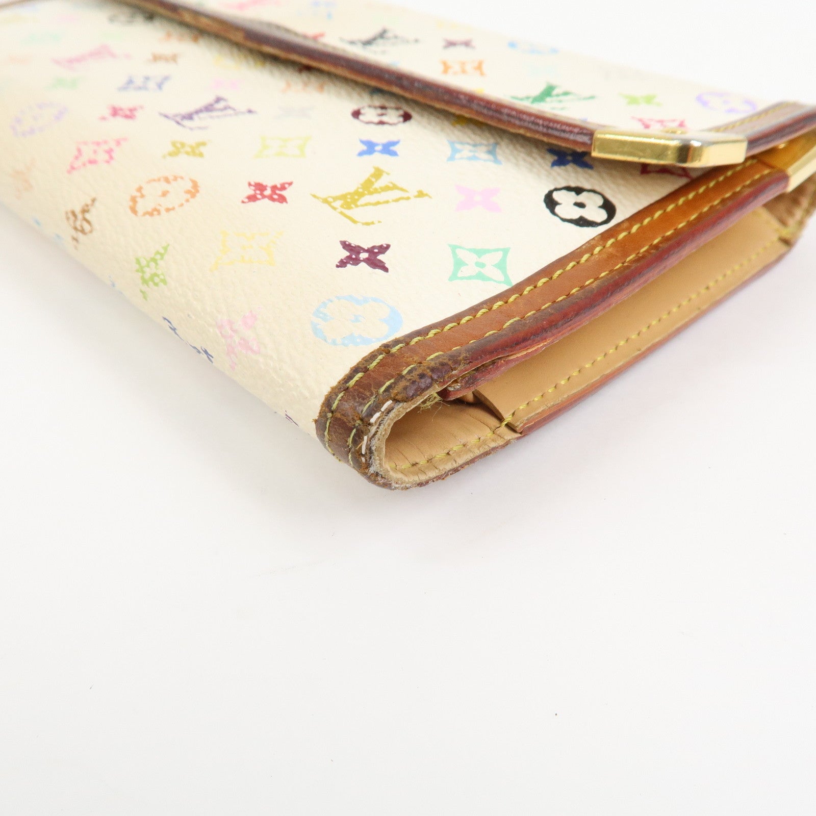 Louis Vuitton Monogram Multicolor Porte Trezor International Wallet