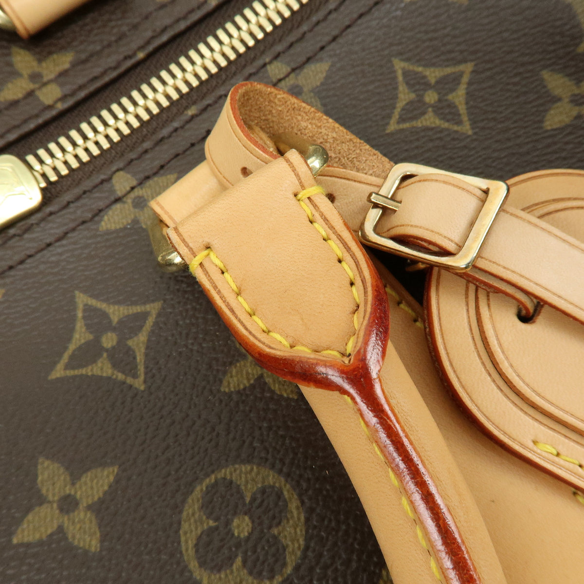 Louis Vuitton Monogram Keep All Bandouliere 60 Boston Bag M41412
