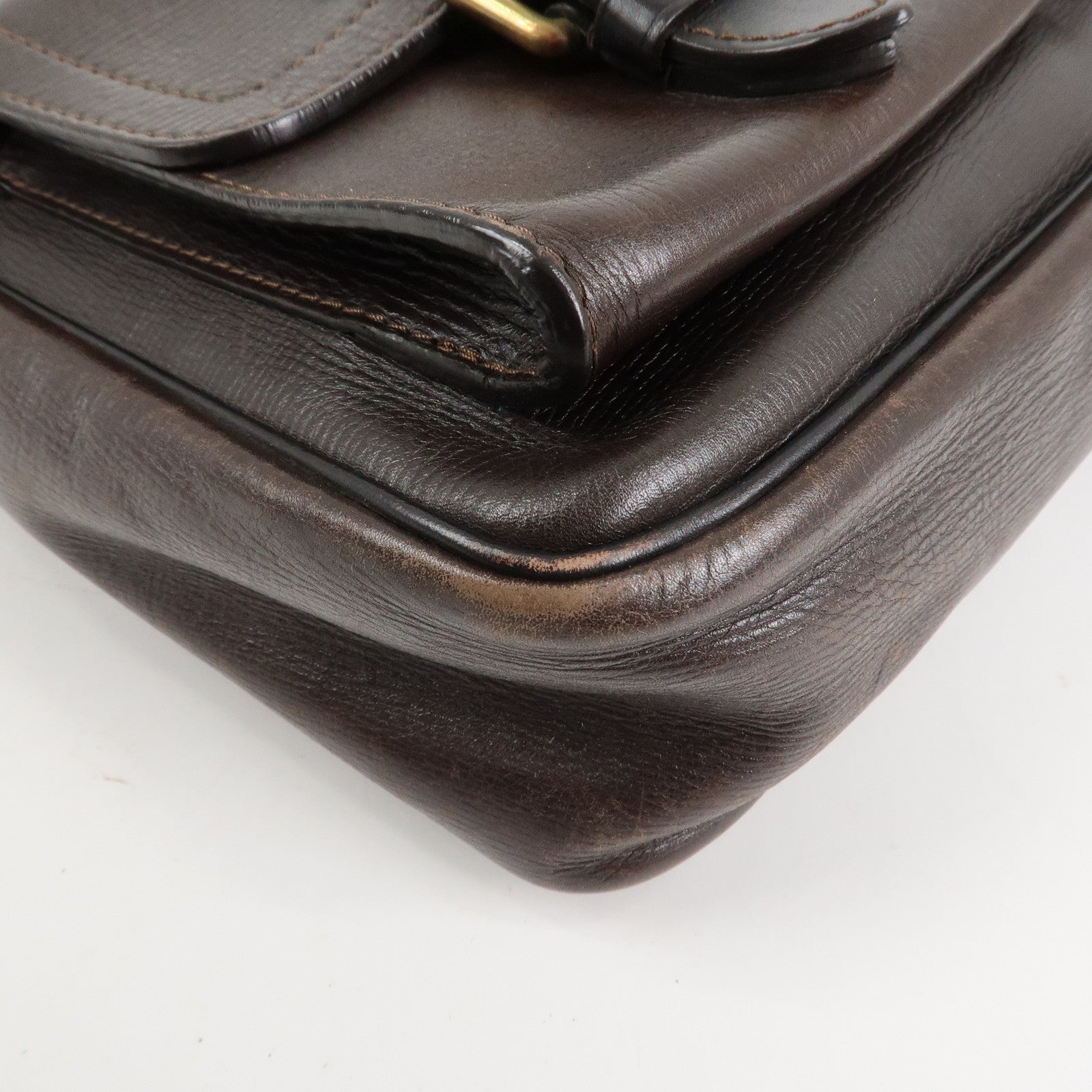 Louis Vuitton Utah Calf Leather Wichita Messenger Bag Brown M92990