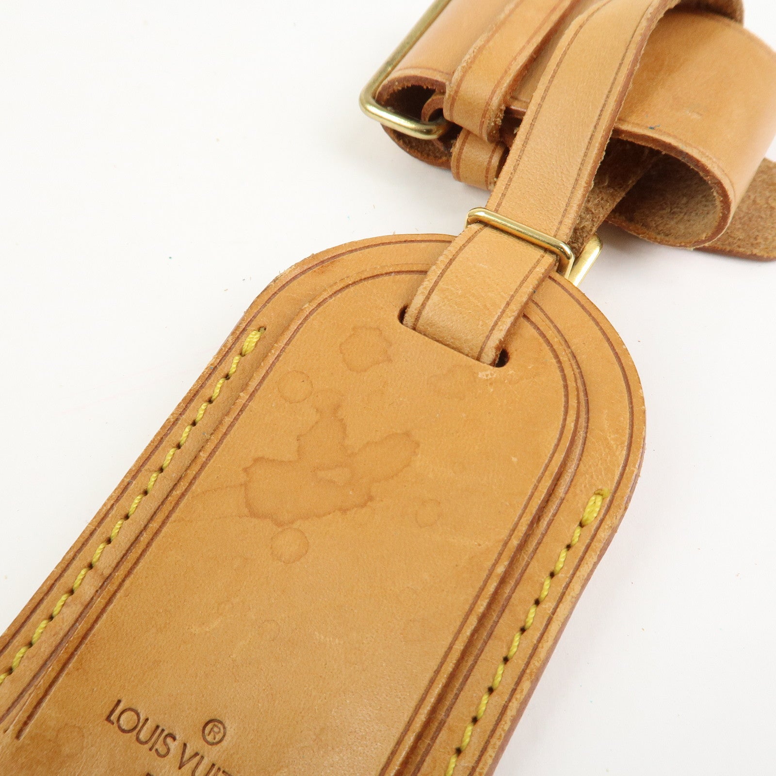 Louis Vuitton Set Of 20 Leather Name Tag & Poignet