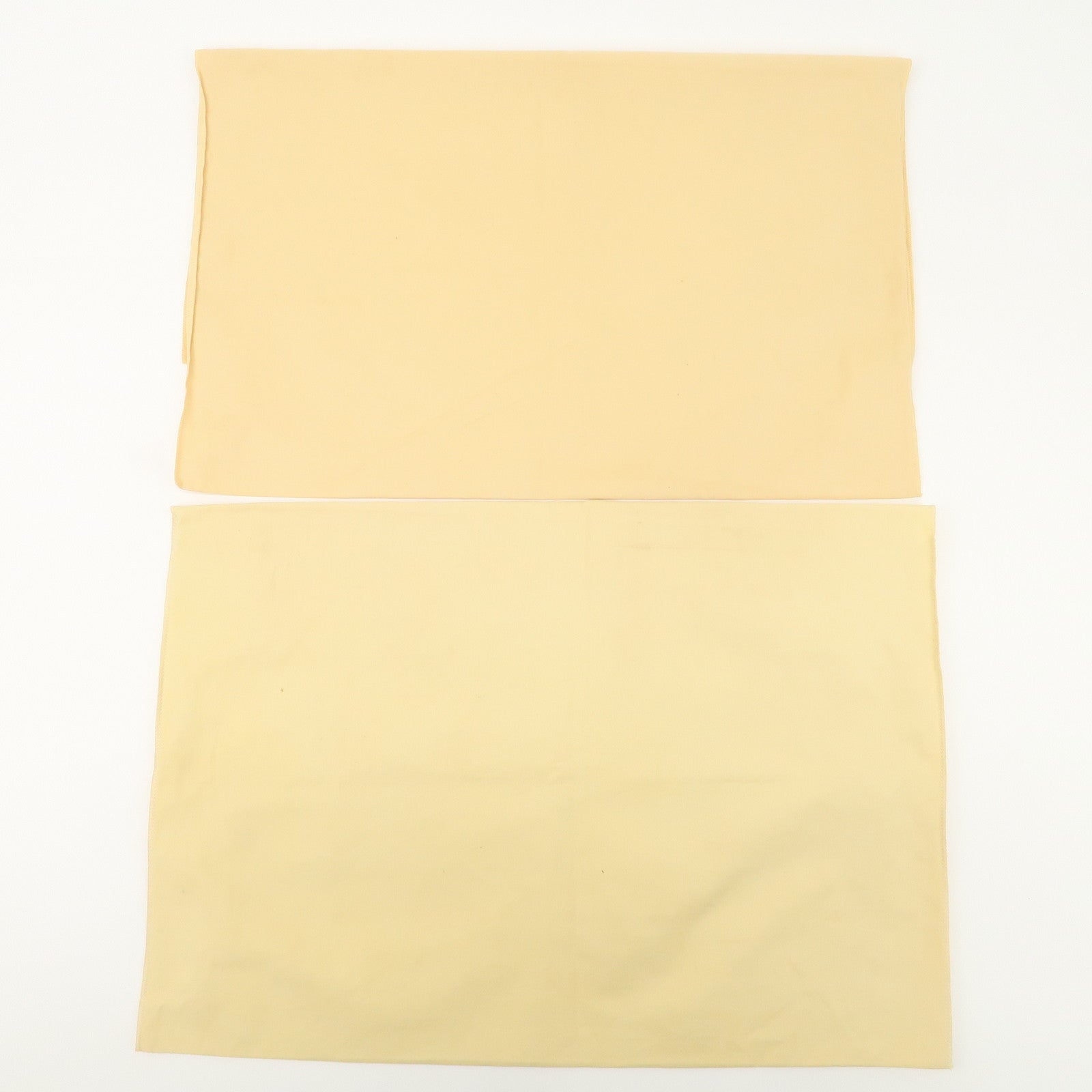 Louis Vuitton LV Logo Set Of 11Dust Bag Storage Bag Flap Style Beige Used